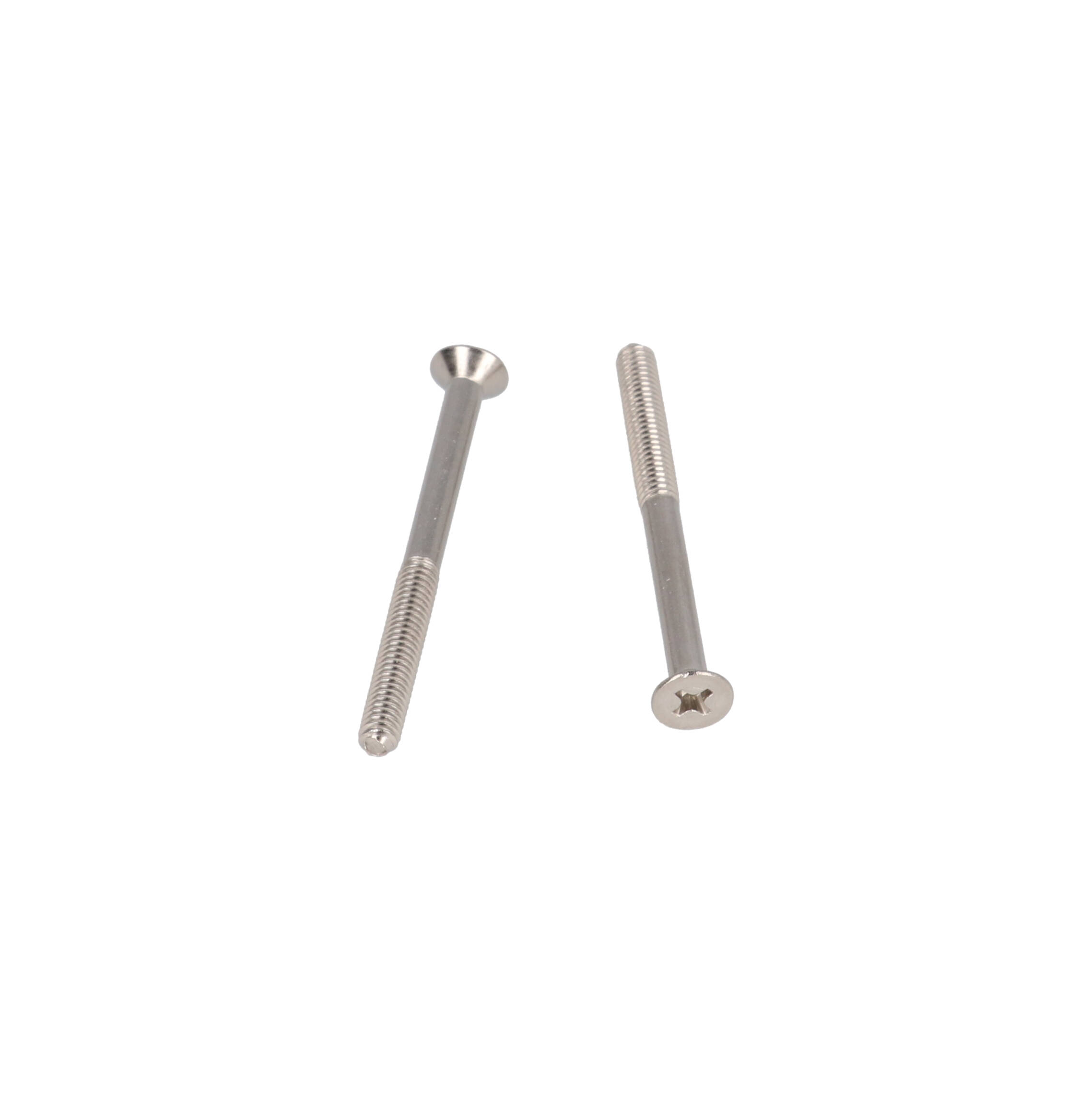 M4 x 45mm Stainless Flat Head Screws, 30 Pack