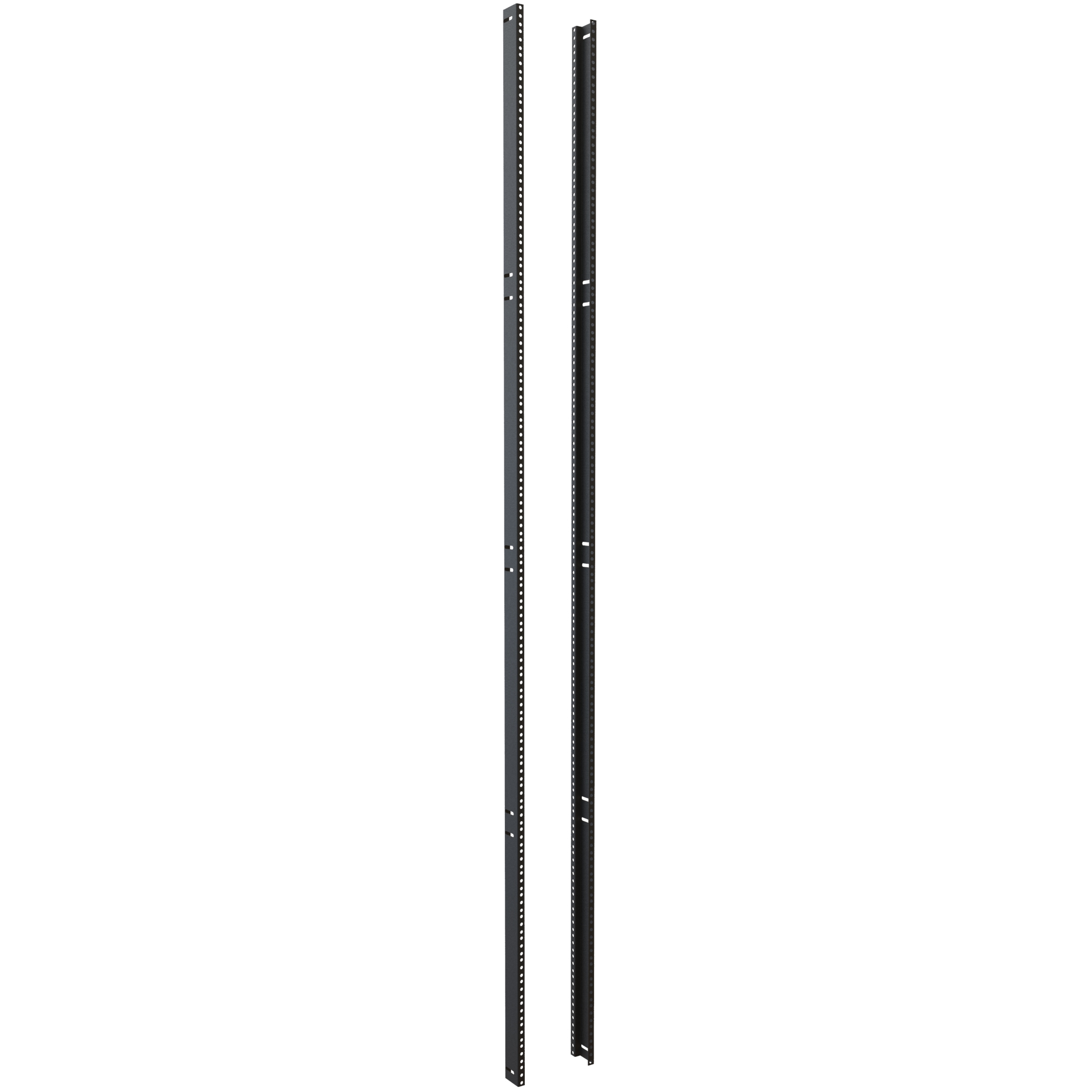 RSRC00084BK3 — 48U Round Hole Formed Rail