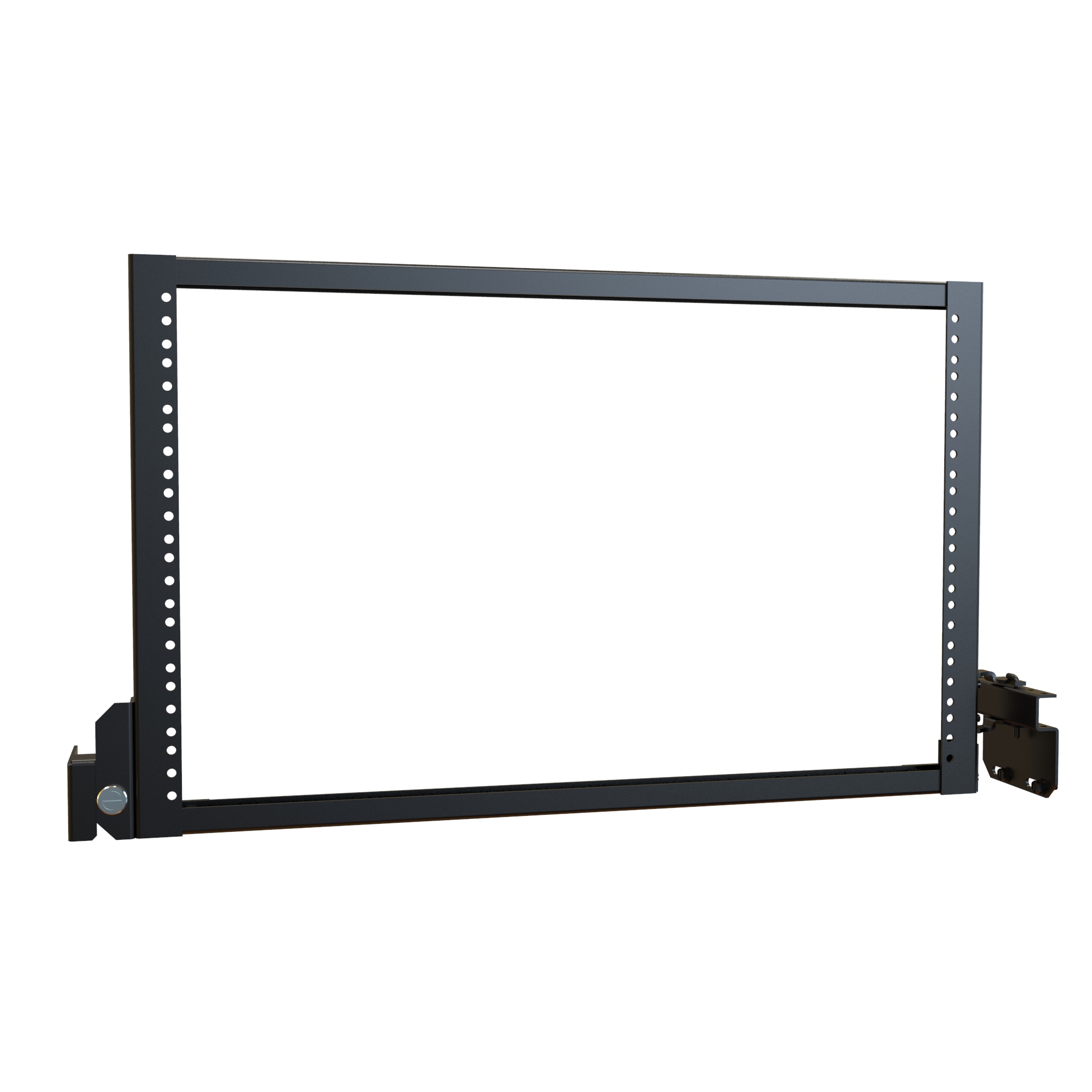 Hammond 2CSFB19 12U 19 inch rack mount swing frame for Series 2000 console bases