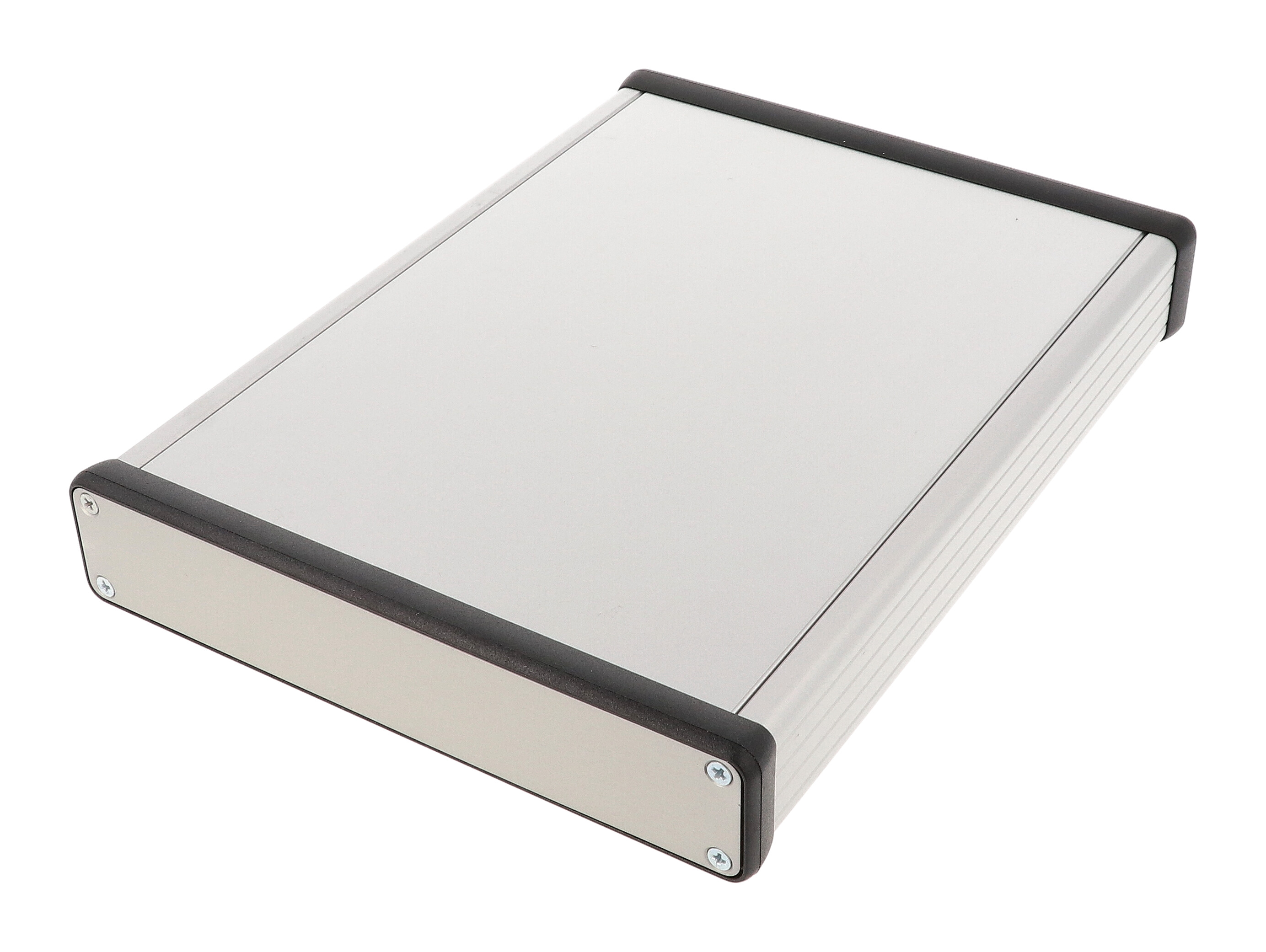 1455R2201 — extruded aluminum enclosure w/ metal end panels