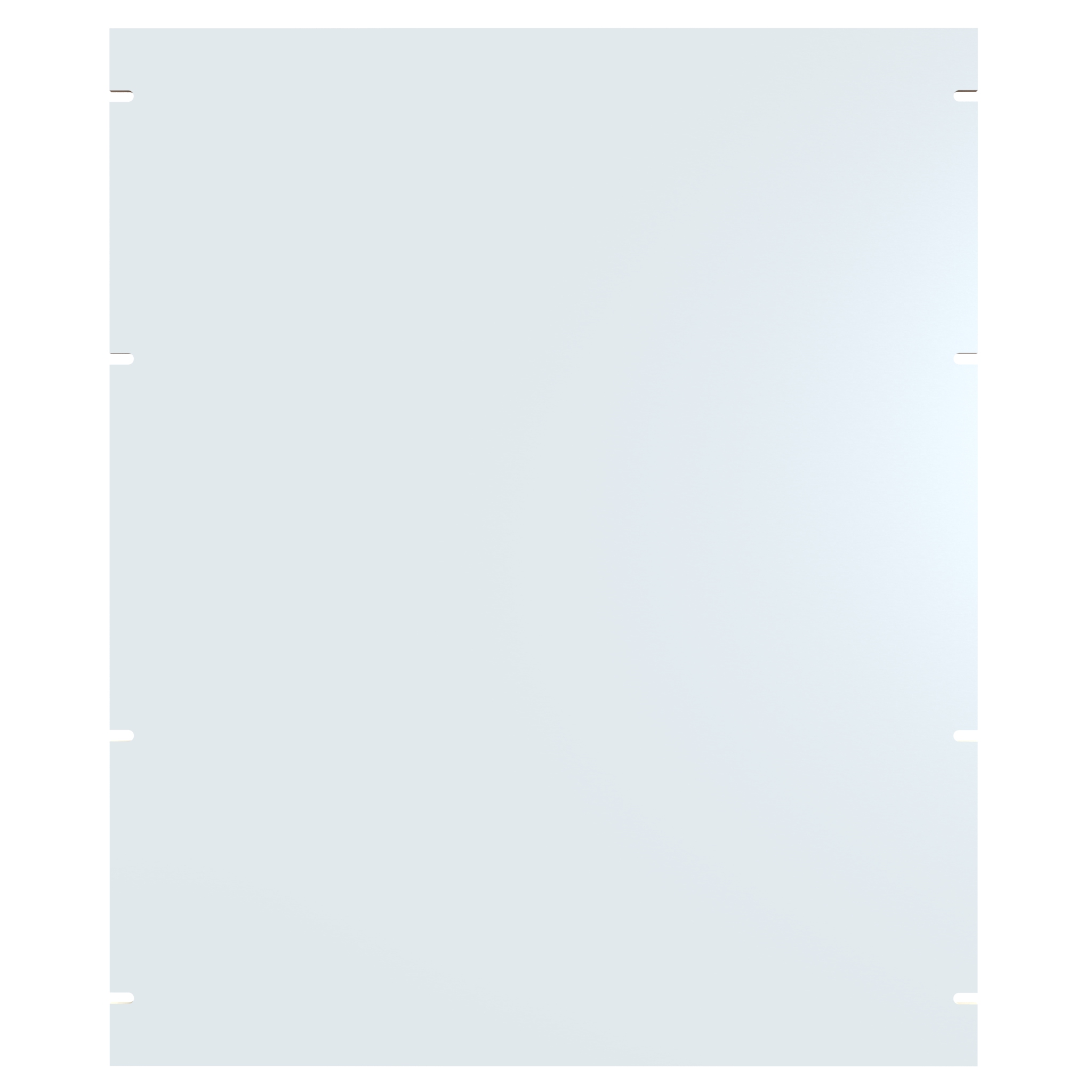 PBPA19022WH — 13U Aluminum Blanking Panel