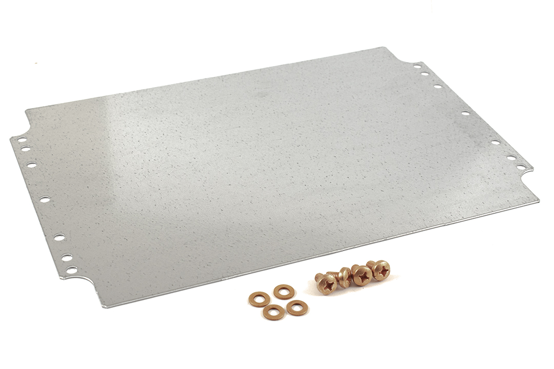 1590Z235PL galvanized steel inner mounting panel for 1590Z235 enclosure