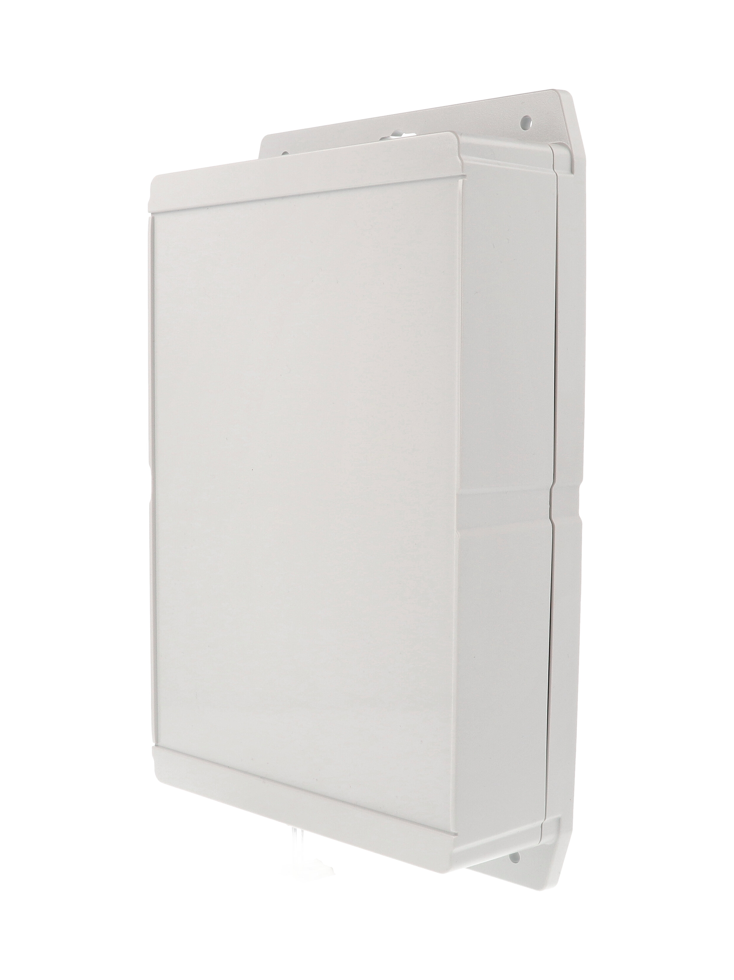 1555VAF42GY — RAL7035 grey watertight plastic enclosure, flange