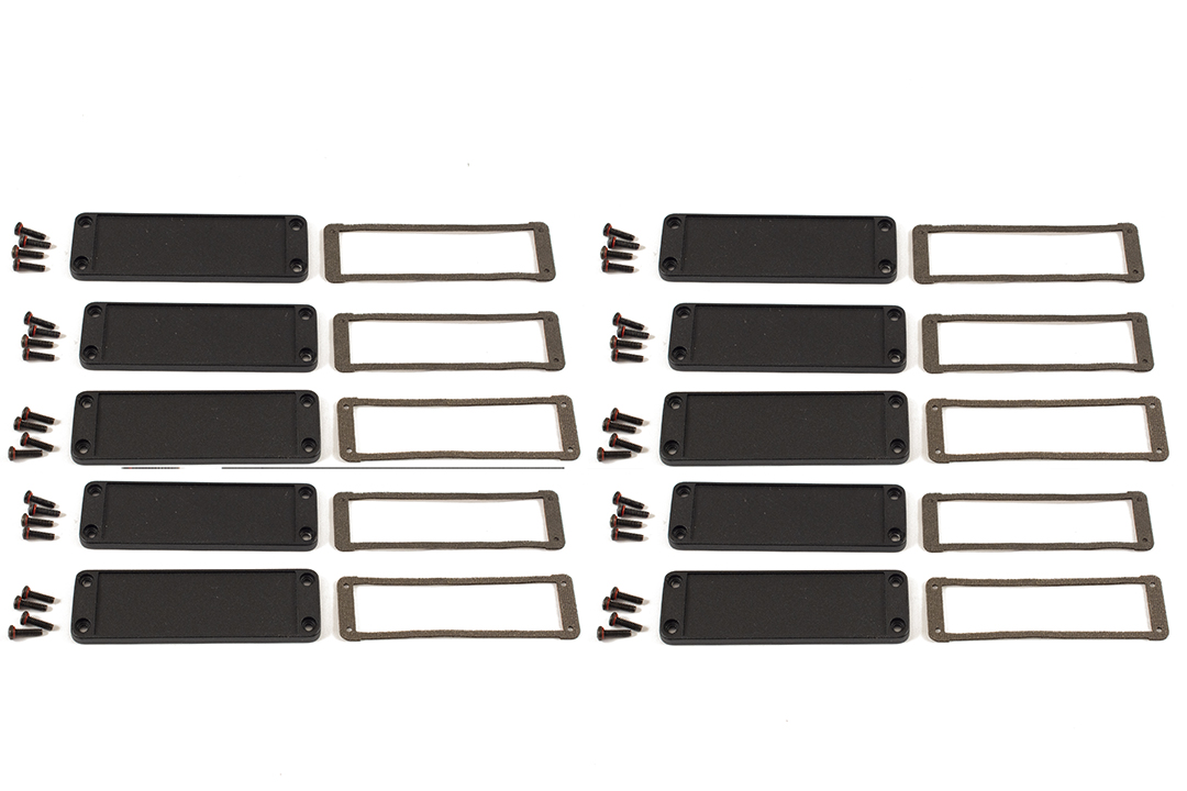 1457LEP-10 — 1457L EMI/RFI end panels and gasket kit - 10/pack