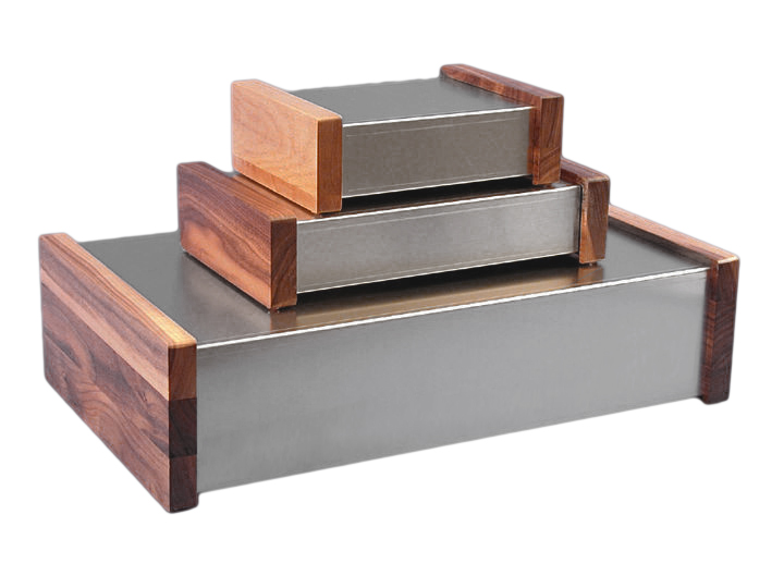1434-18 natural aluminum bottom plate for 13.5 x 5 in 1444 Series chassis — view 3