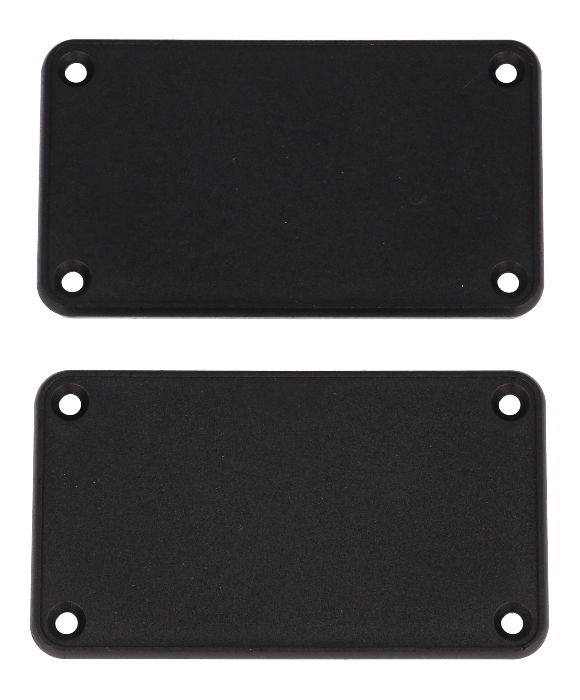 1455KPLBK — black plastic solid bezel for 1455K enclosures- 2/pack