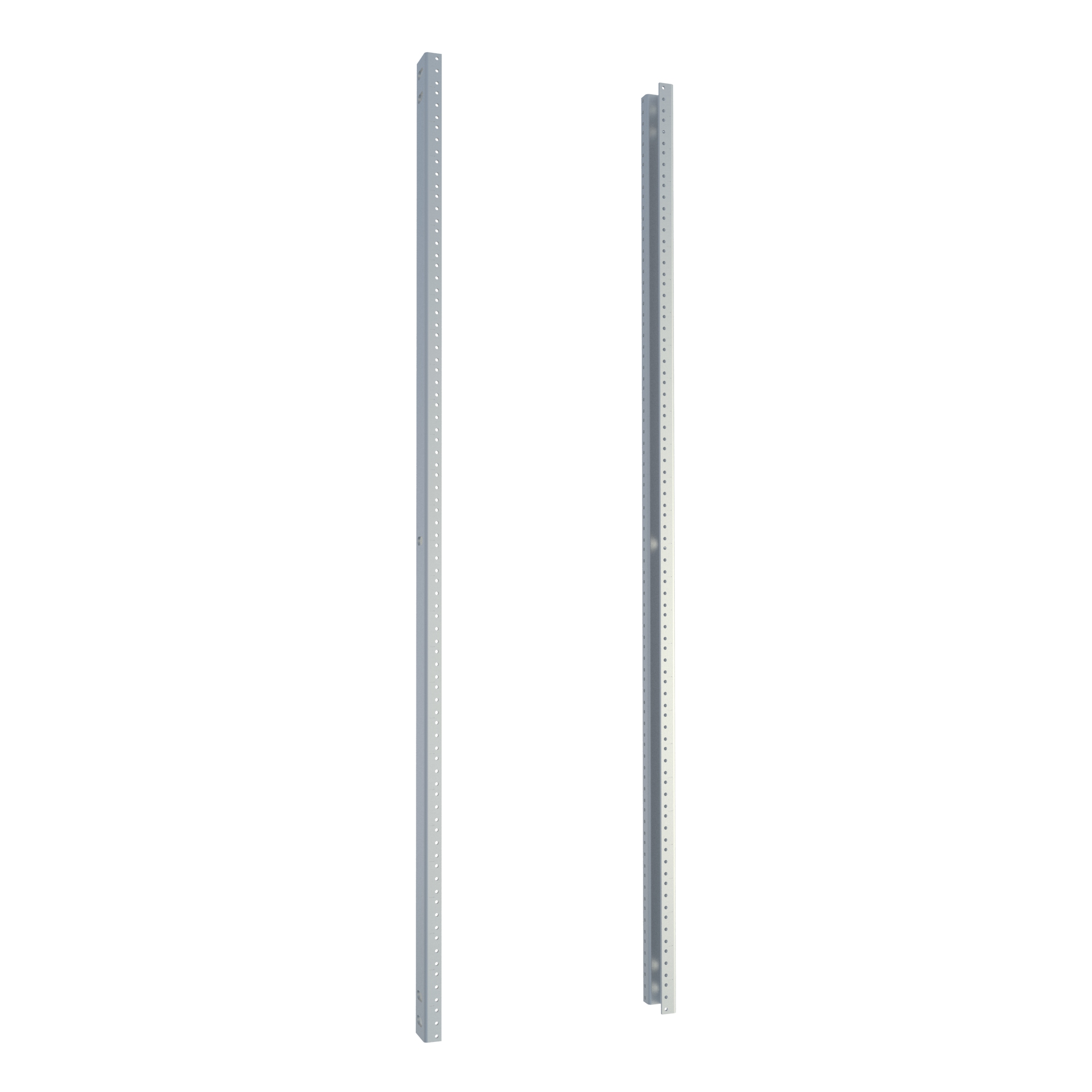 CCR49TZPL — 28U Pair of Tapped 10-32 Combination Rails