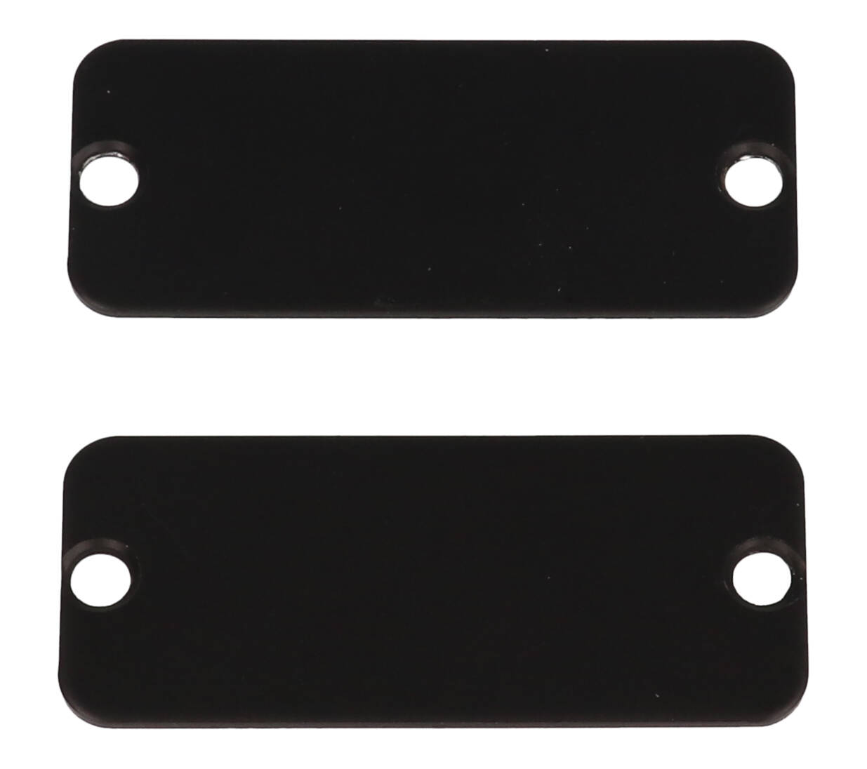 1455CALBK-10 black anodized aluminum end panels for 1455C enclosures, pack of 10