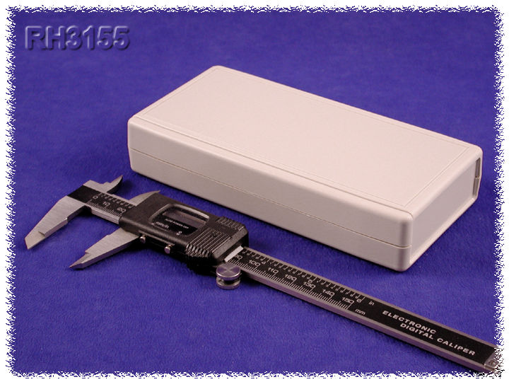 RH3155 light gray ABS hand-held enclosure