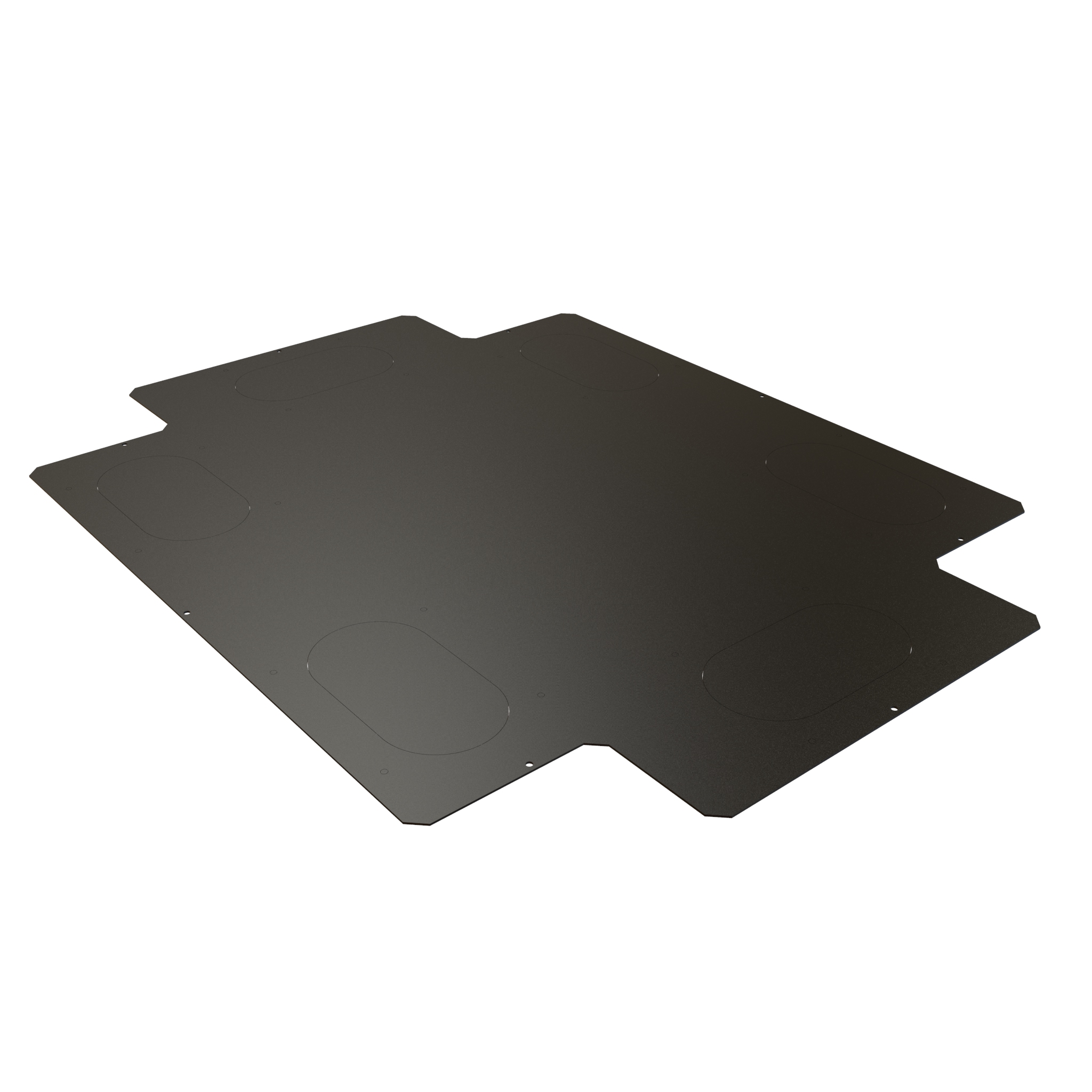 H1BS3042BK — 30W 42D Black H1 Bottom Panel
