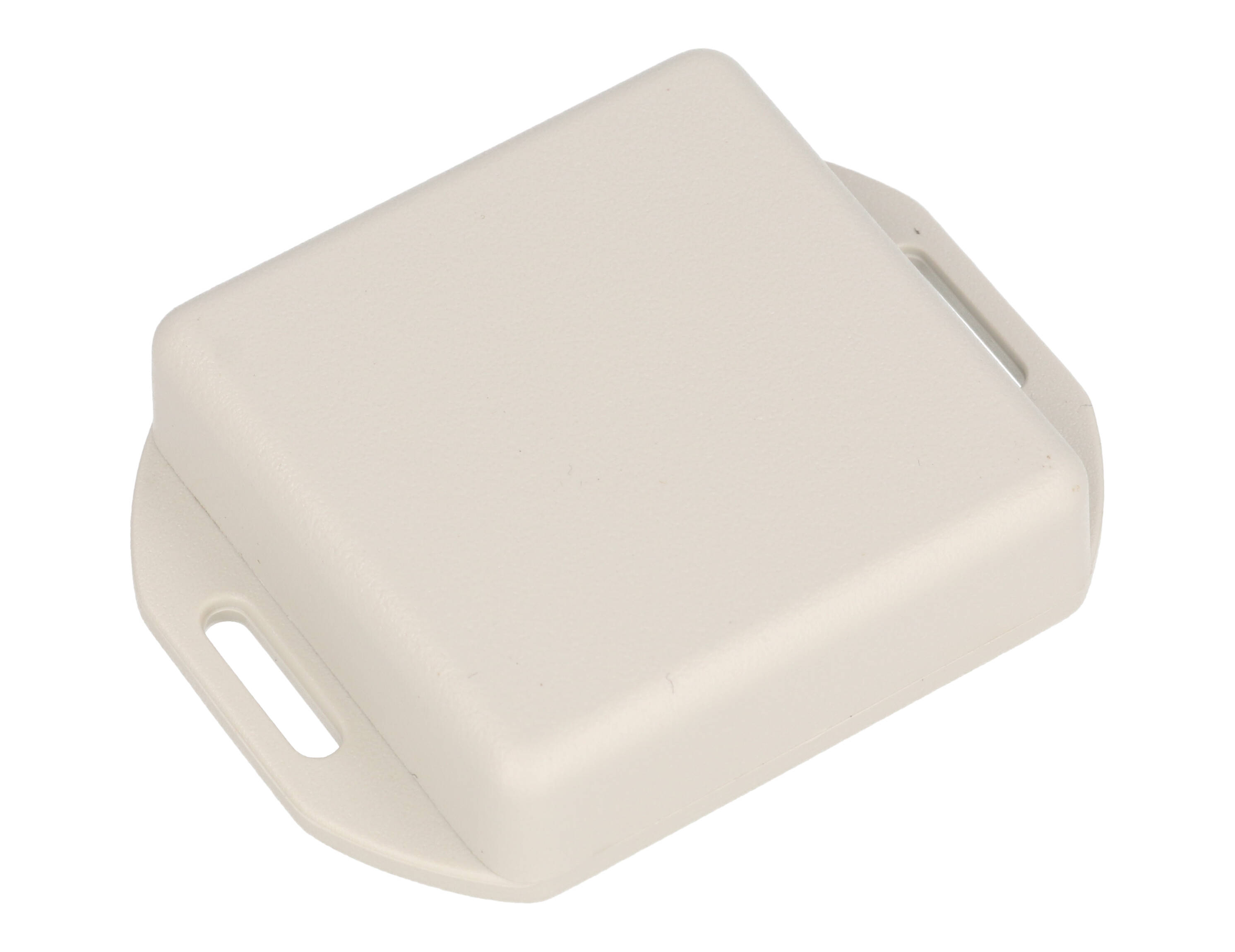 1551SFLGY — grey plastic enclosure with flanged lid