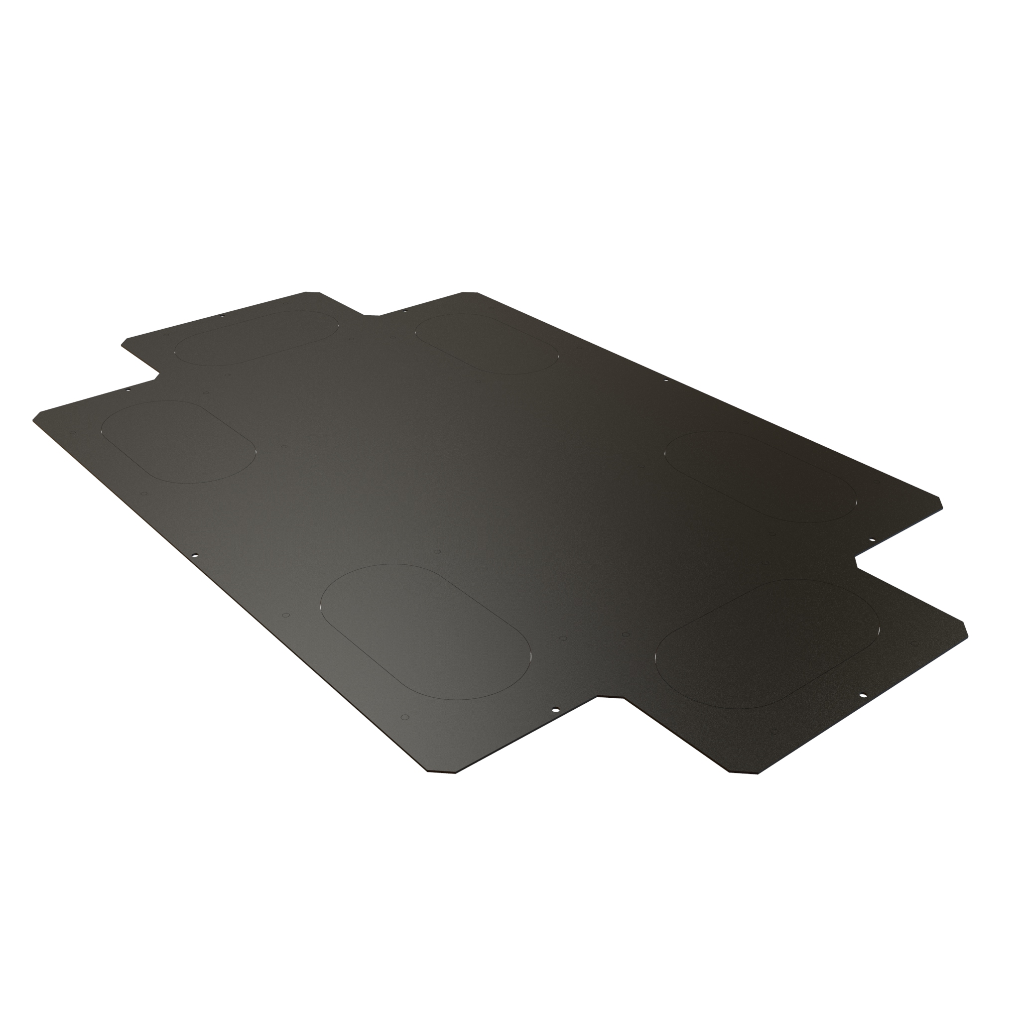 H1BS2442BK — 24W 42D Black H1 Bottom Panel