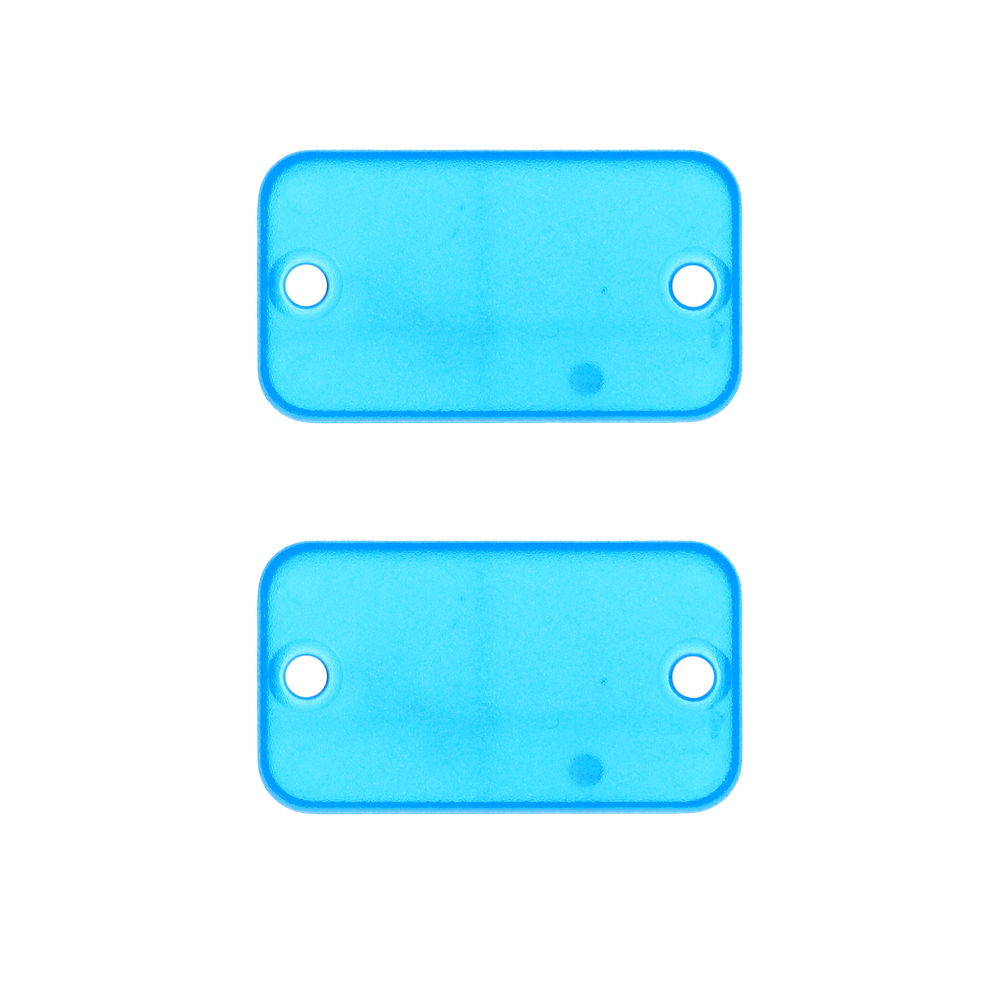 1455DPLTBU — 1455D Closed Bezel Trans Blue