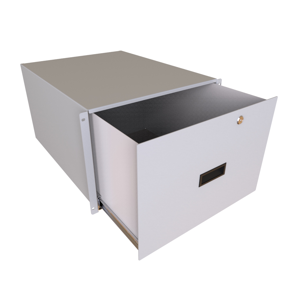 RDRW1901222LG1 — 7U 22D Locking Drawer
