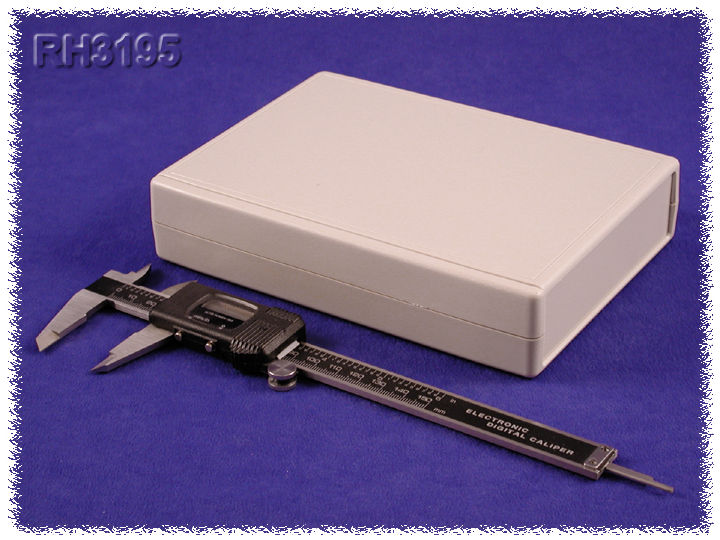 RH3195 light gray ABS hand-held enclosure