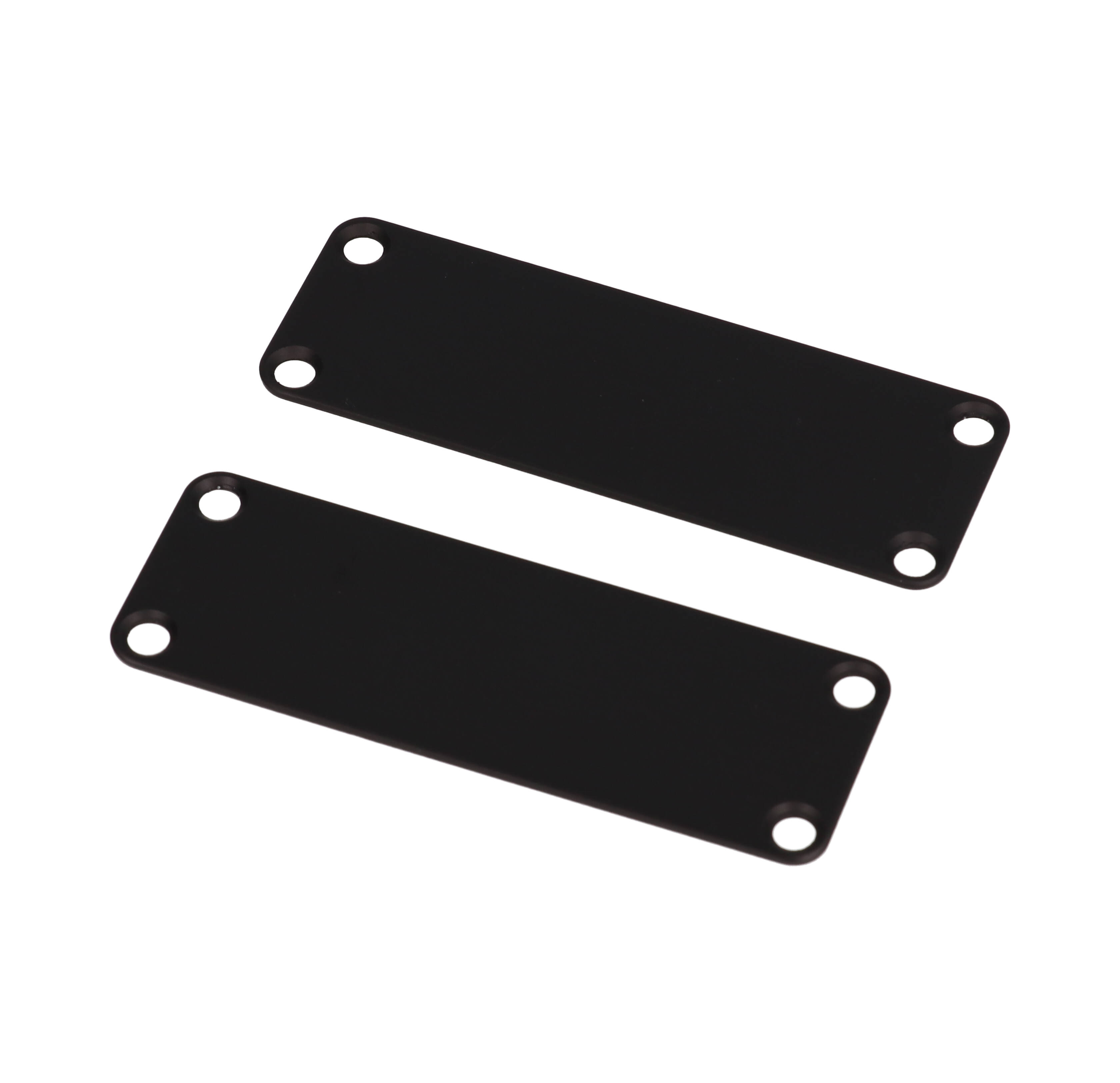 1455JALBK-10 black anodized aluminum end panels for 1455J extruded aluminum enclosures, pack of 10