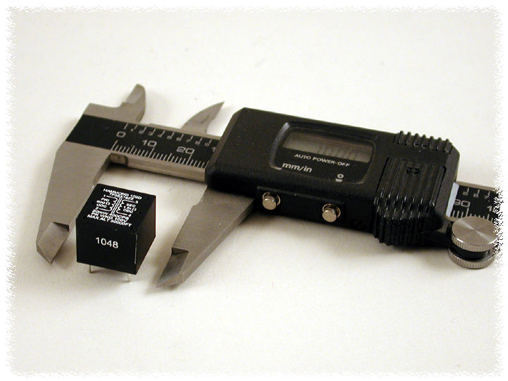 102B miniature black epoxy-potted PCB input audio transformer, 50 ohm to 1500 ohm — view 2