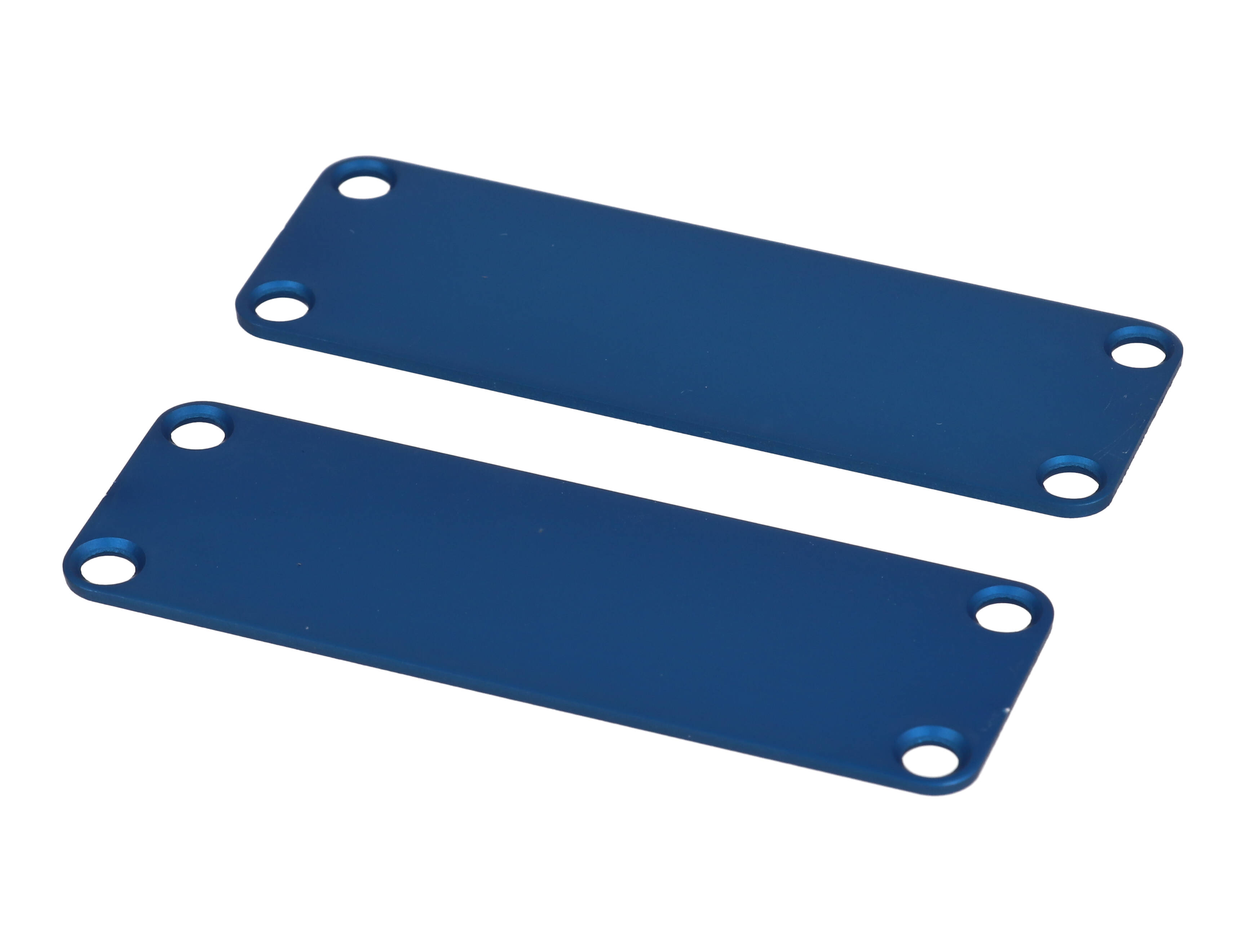 1455JALBU-10 blue anodized aluminum end panels for 1455J extruded aluminum enclosures, pack of 10
