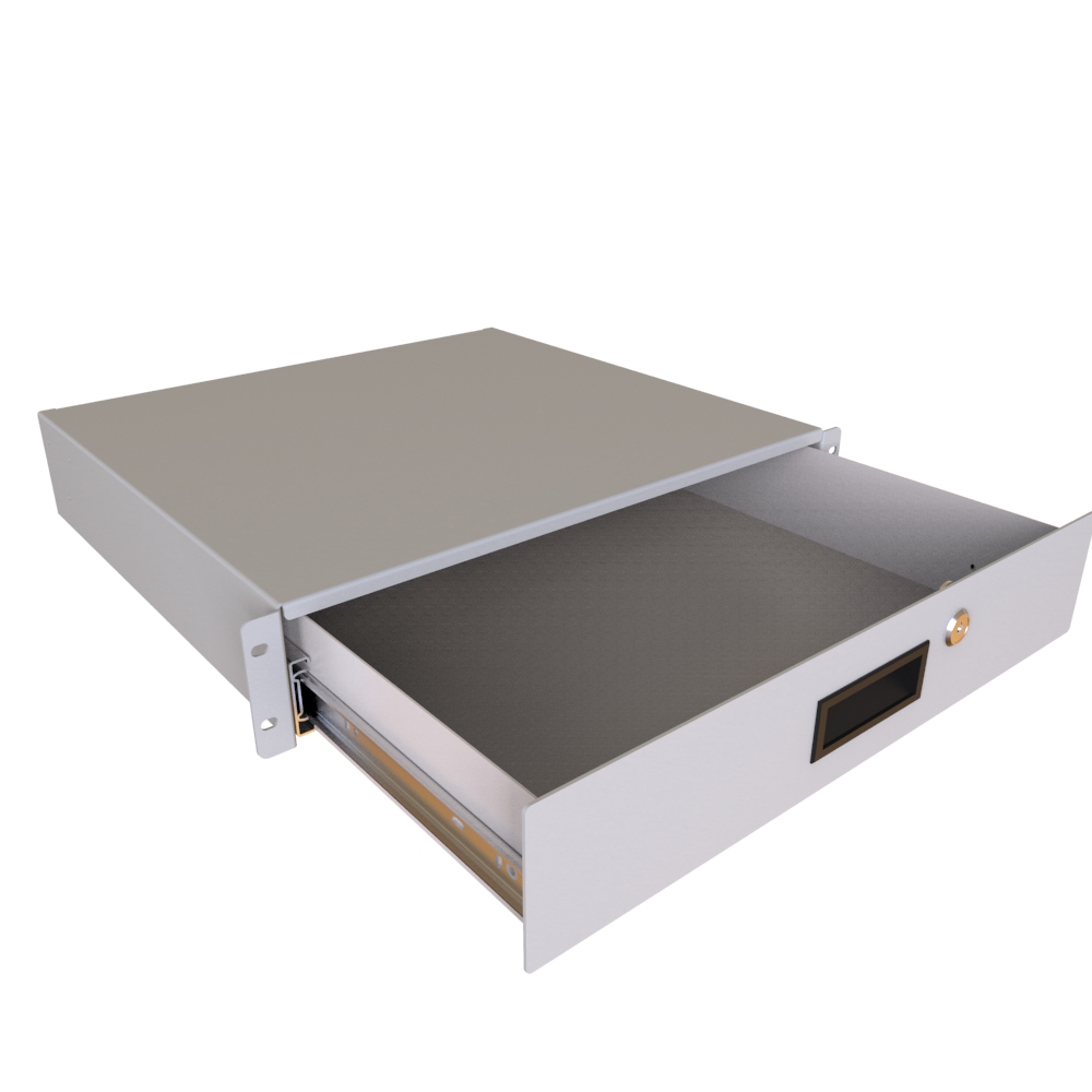 RDRW1900316LG1 — 2U 16D Locking Drawer