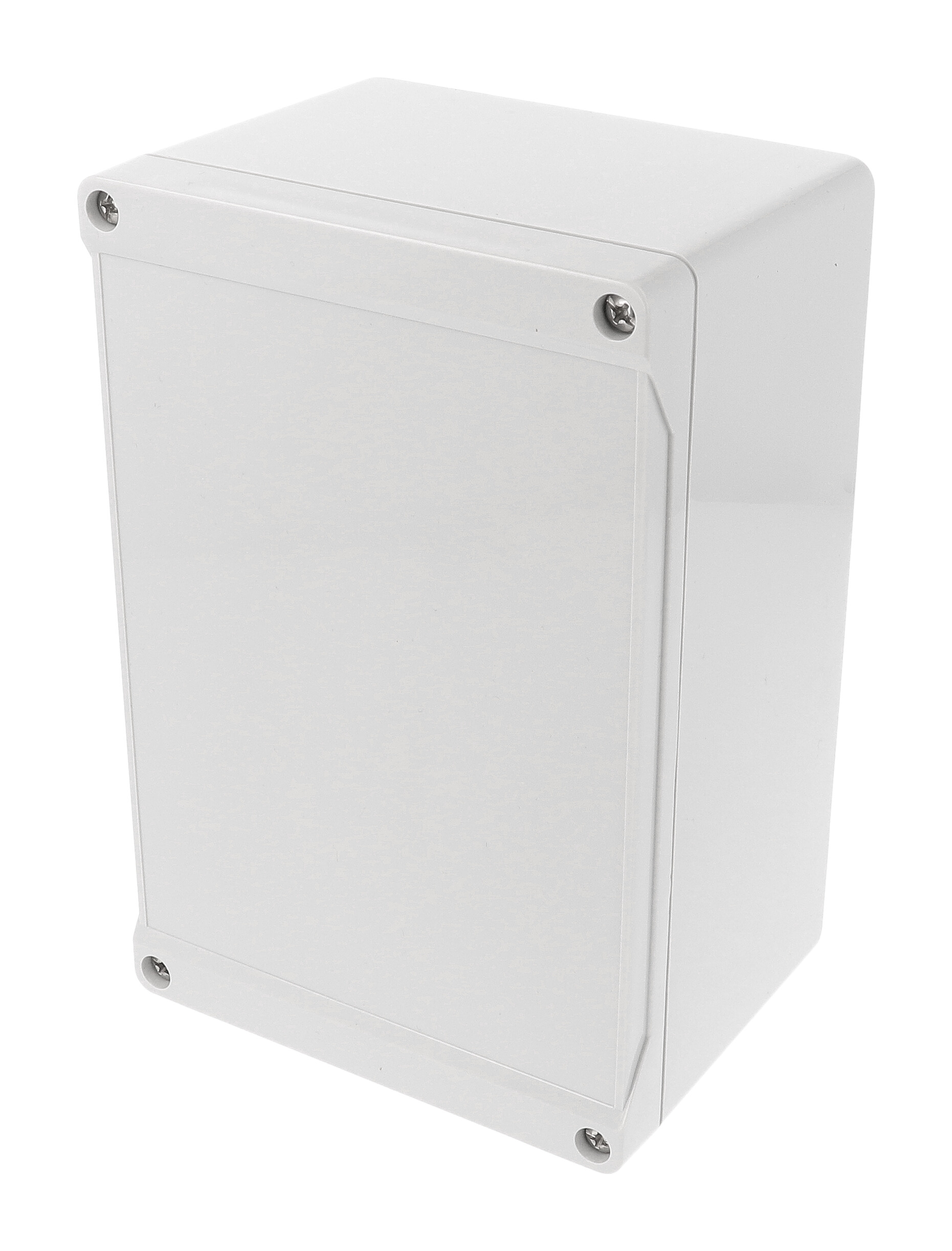 1555TGY light gray ABS watertight enclosure, 180 x 120 x 91 mm