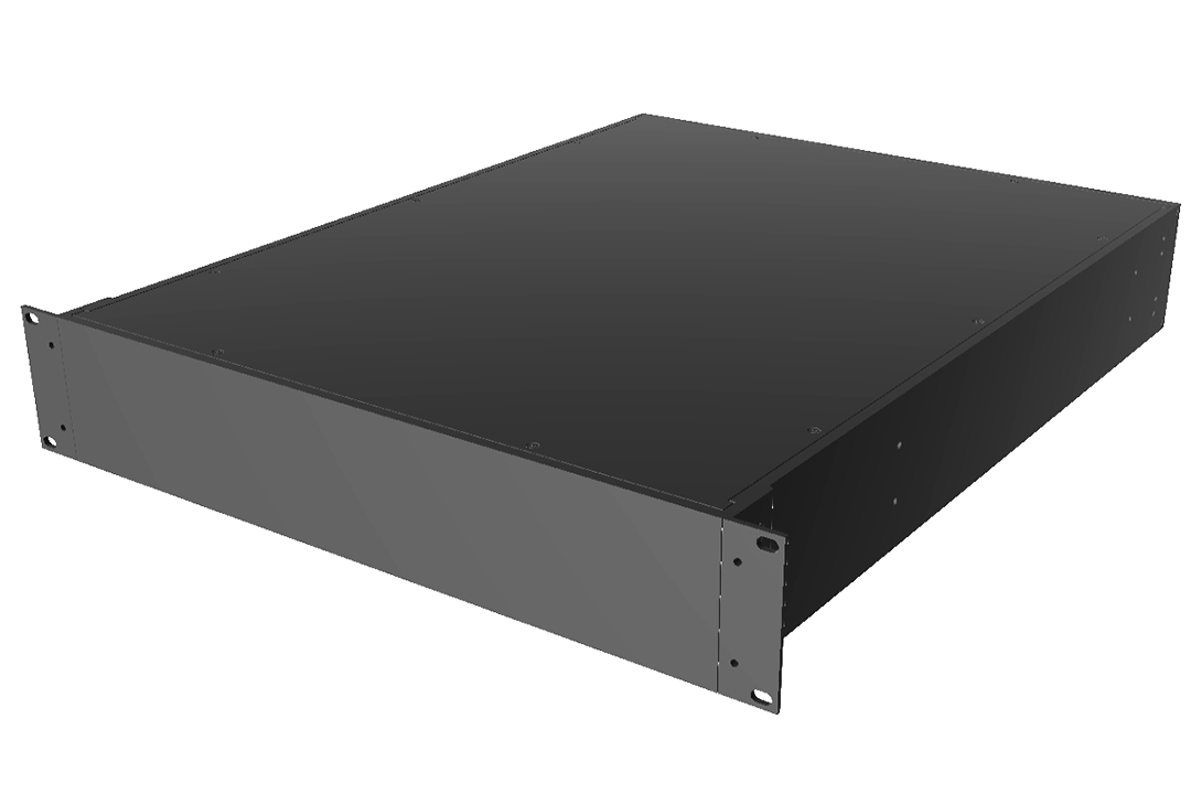 RM2U1922SBK — rack-mount/ desktop instrument enclosure - solid