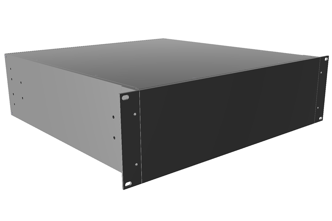 RM3U1918SBK — rack-mount/ desktop instrument enclosure - solid