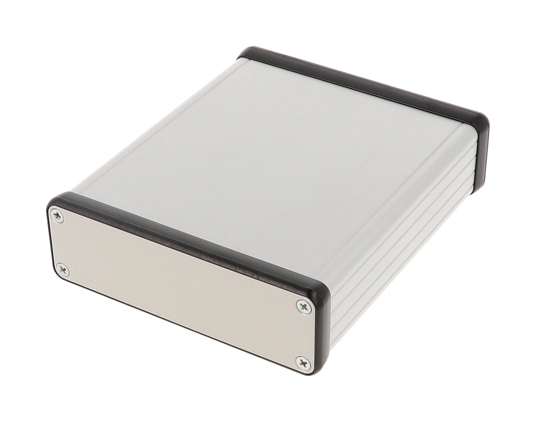 1455L1201 — extruded aluminum enclosure w/ metal end panels