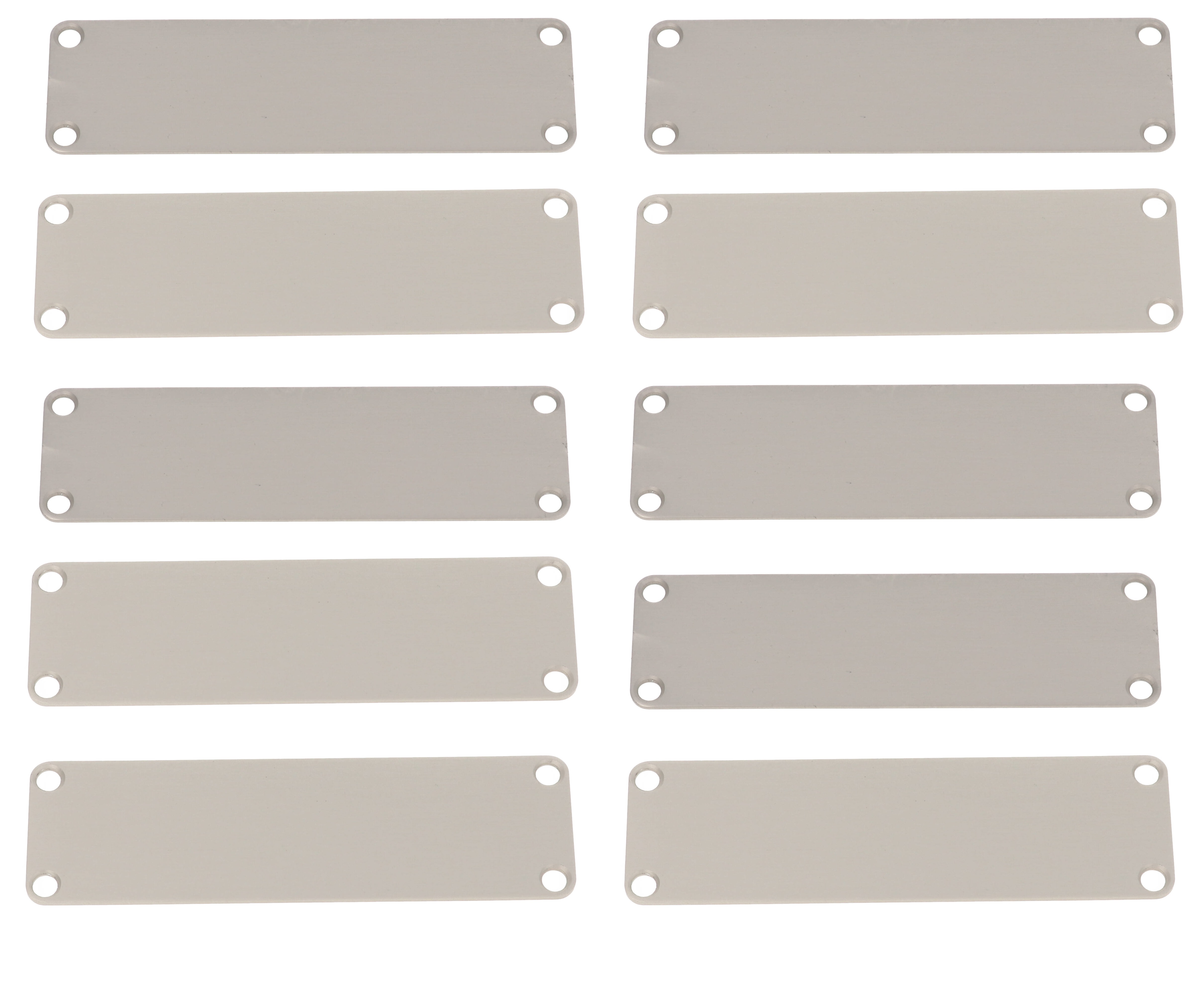 1455LAL-10 — aluminum end panels for 1455L enclosures- 10/pack