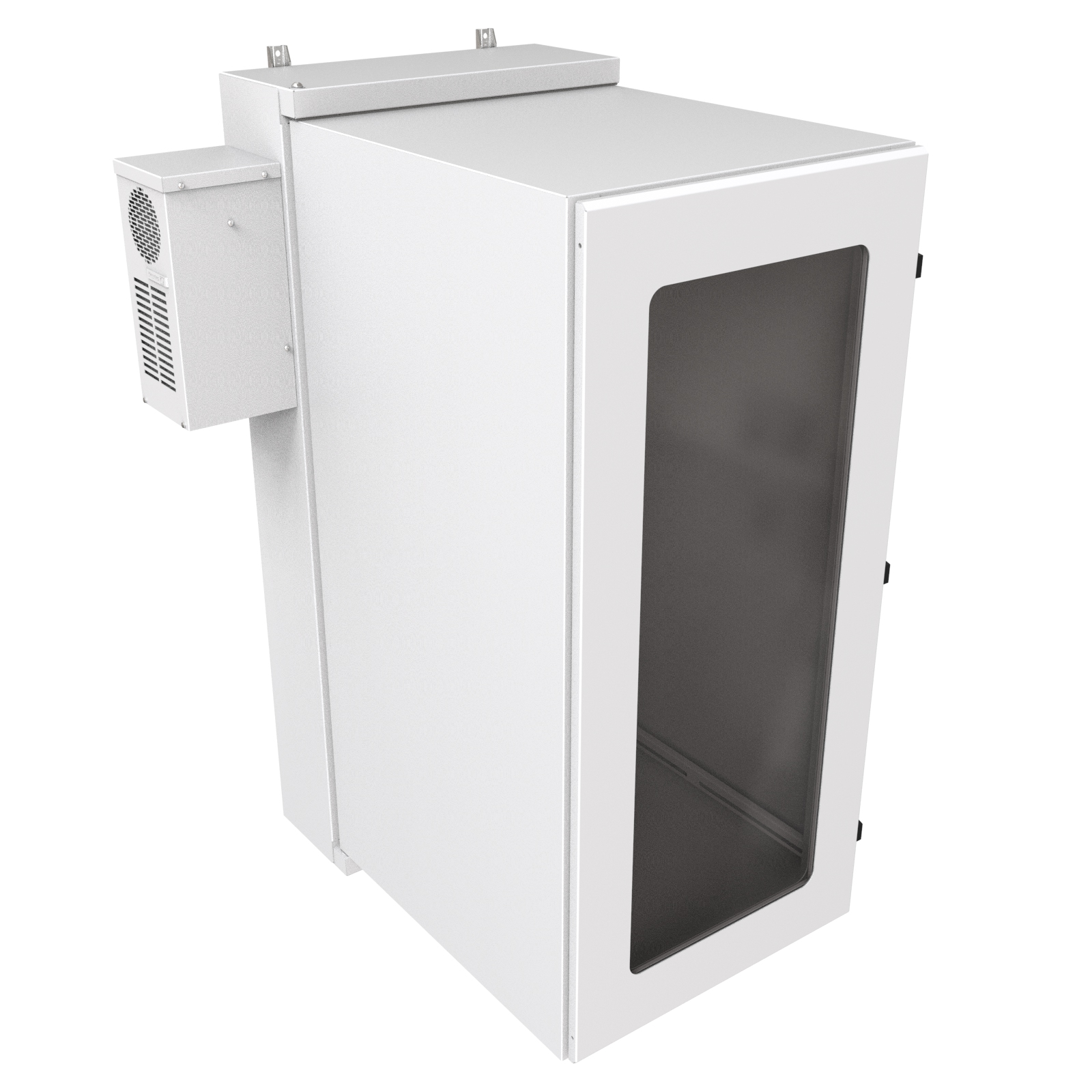 Hammond NWC12U2436SFLG 12U light gray sealed wall-mount cabinet with solid door and Type 12 filters — view 27