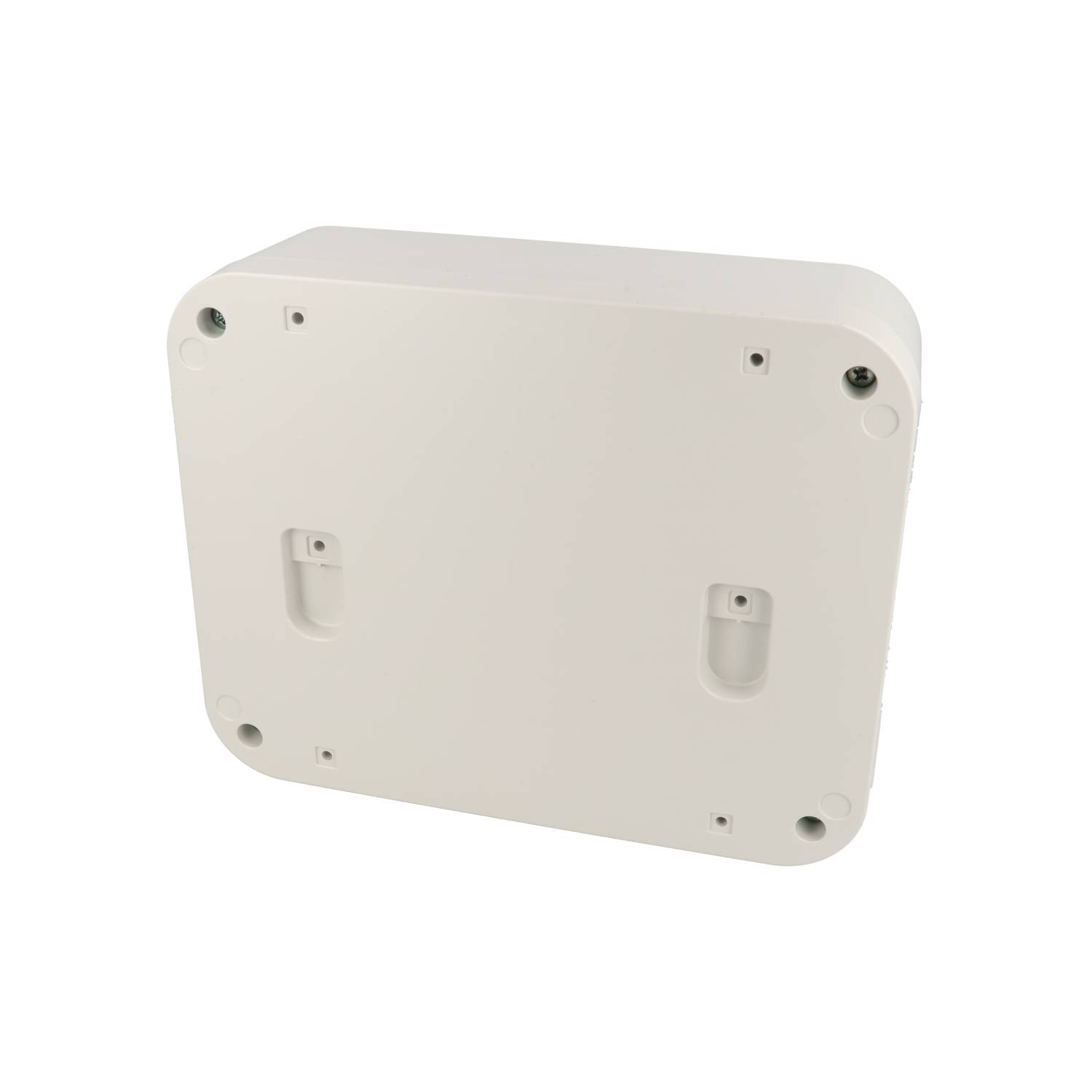 1556GAGY light gray 200 x 160 x 70 mm ABS desktop and wall-mount enclosure with rounded corners