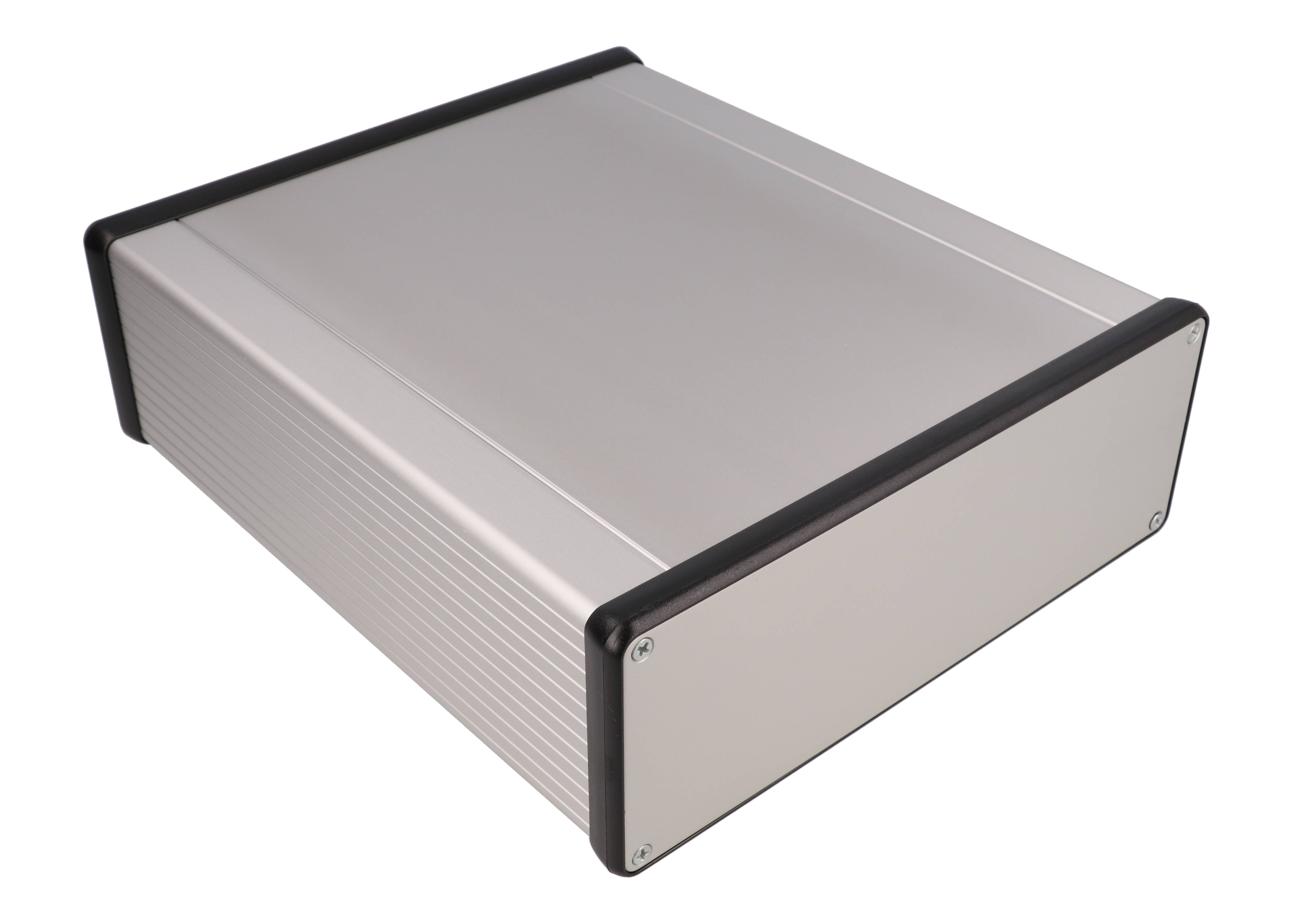 1455U2201 — extruded aluminum enclosure w/ metal end panels
