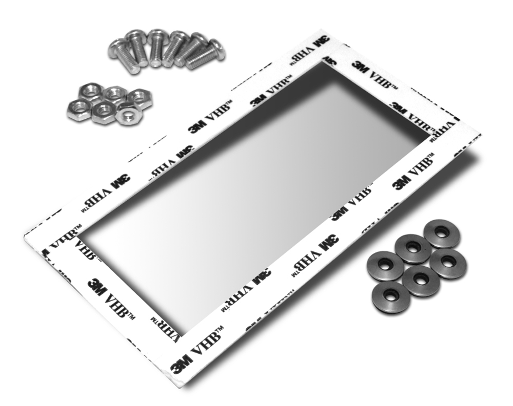 Frameless Window Kits