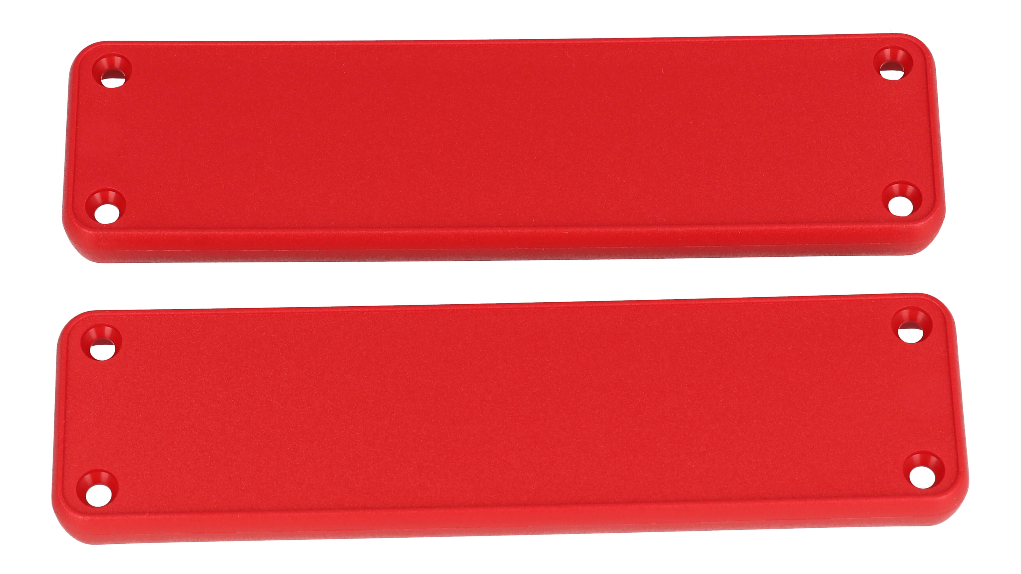 1455PPLRED — red plastic solid bezel for 1455P enclosures- 2/pack