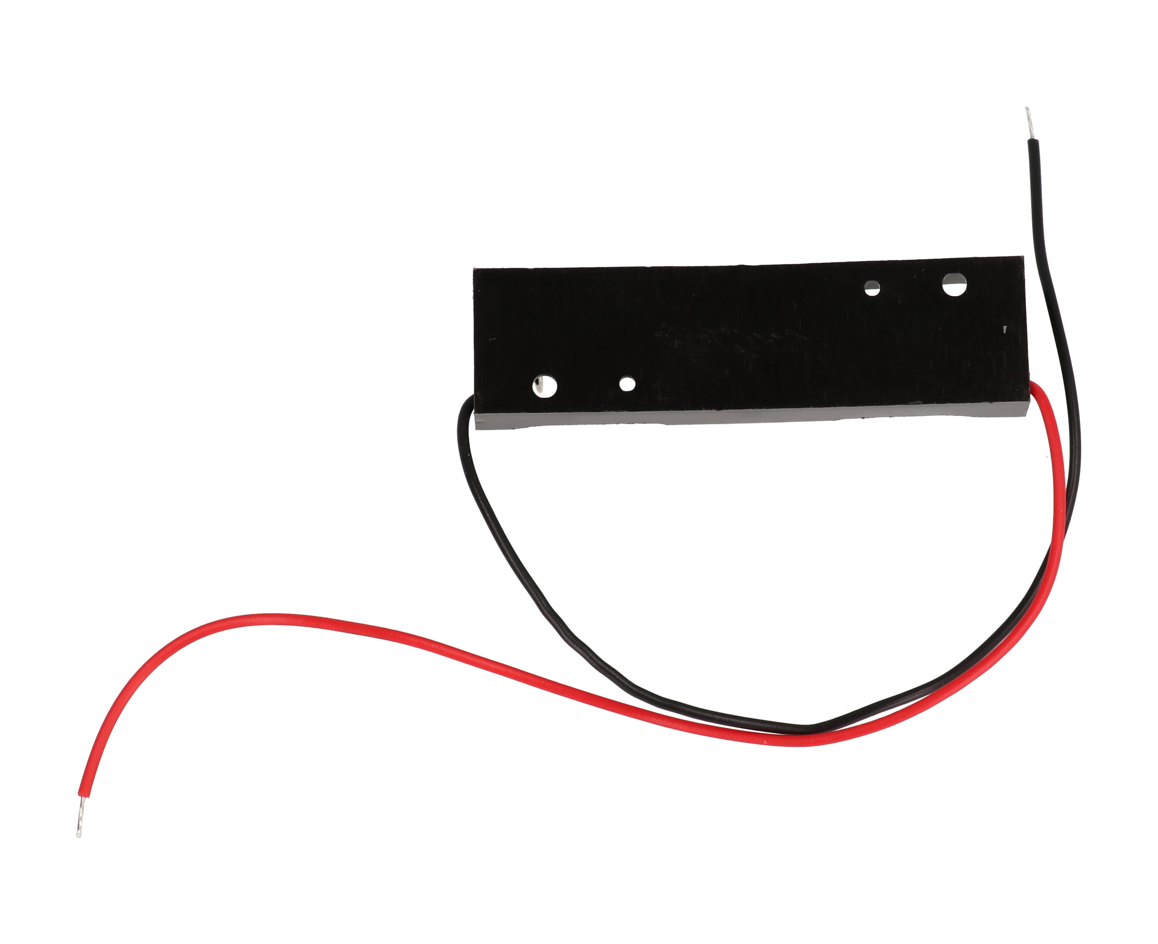 BH1AAW black single AA battery holder with wire leads