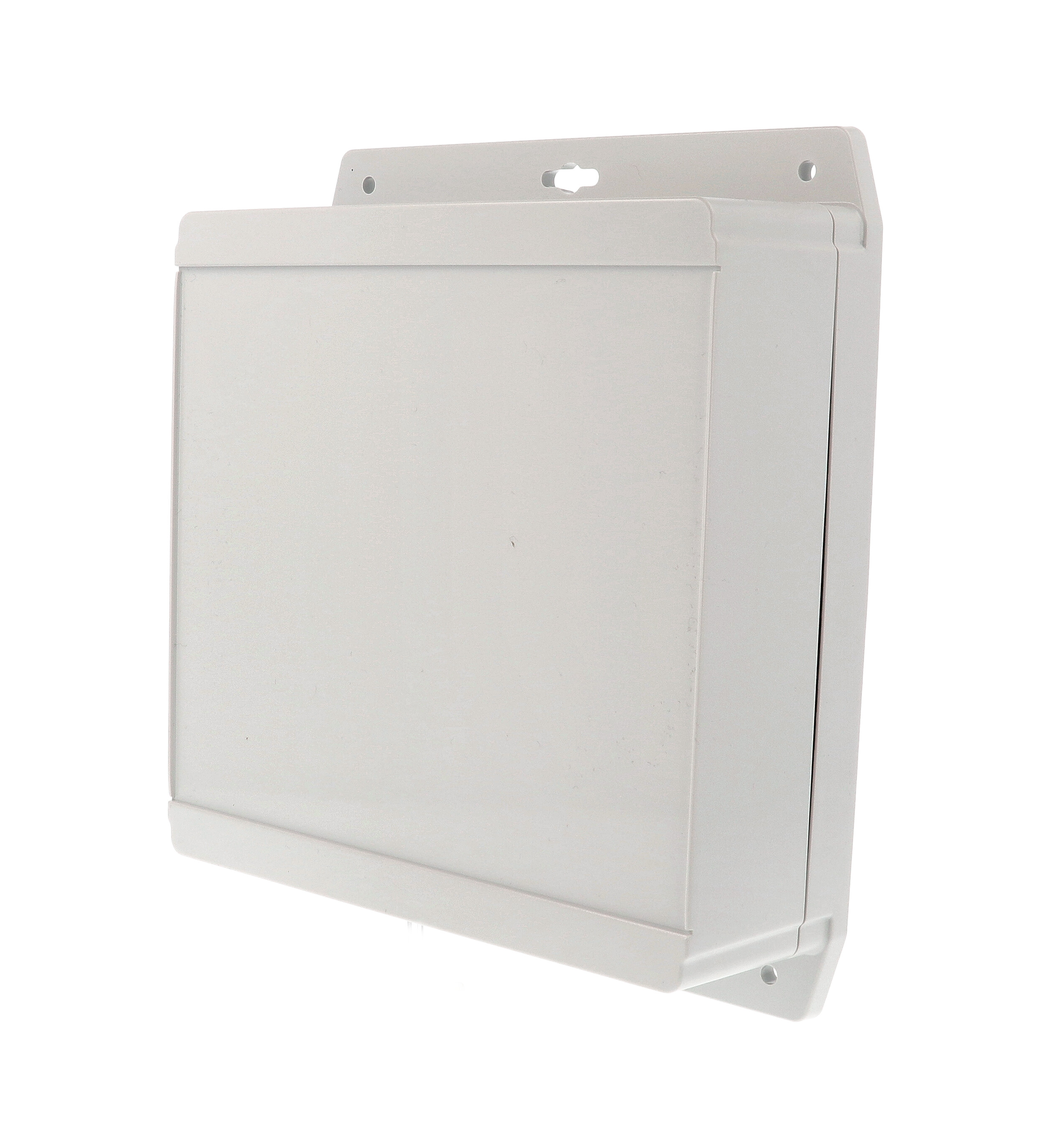 1555WF42GY — RAL7035 grey watertight plastic enclosure, flange