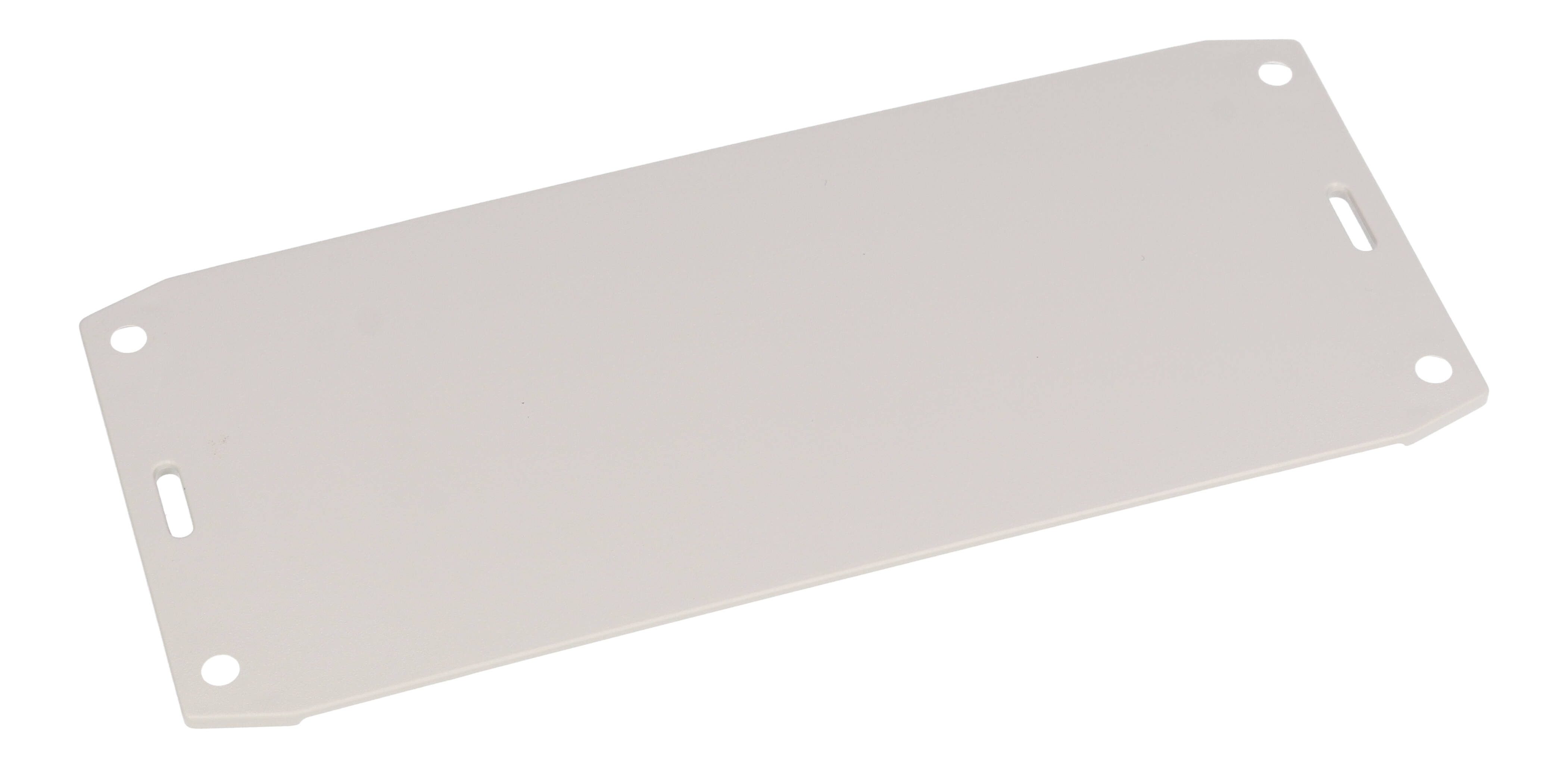 1591FDGY light gray ABS mounting flange for 1591D enclosures