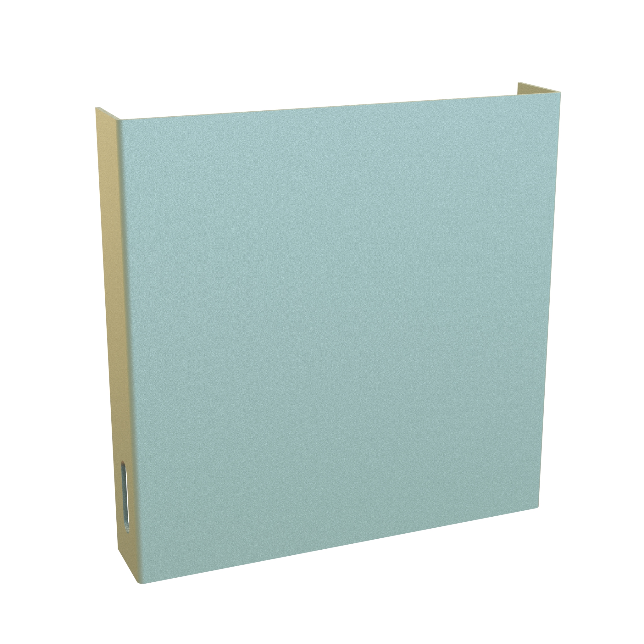 CWCP6NK — Closure Plate No KO - 6 x 6 - Steel/Gray