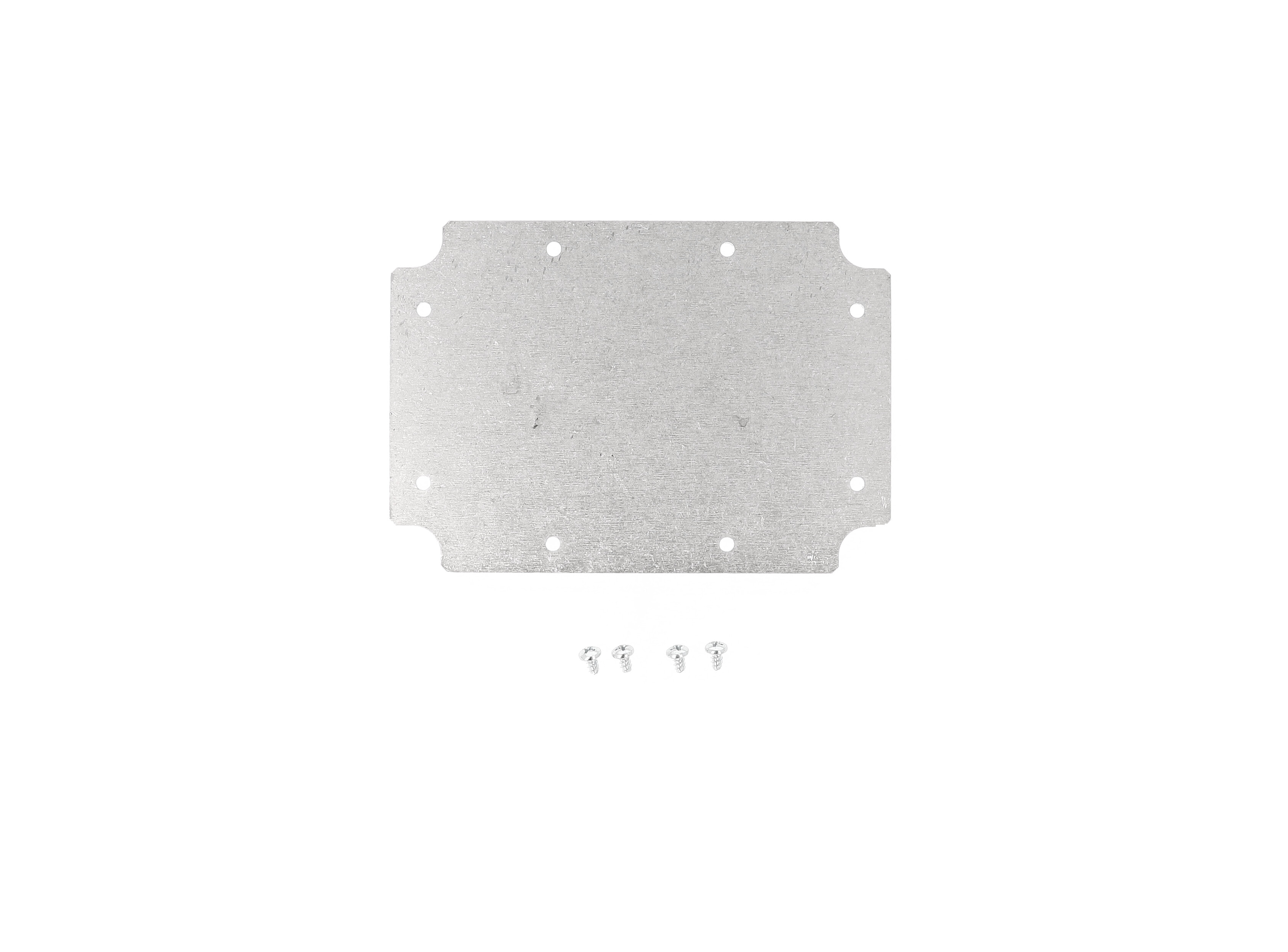 1556EPL natural aluminum inner mounting panel for 1556E enclosures
