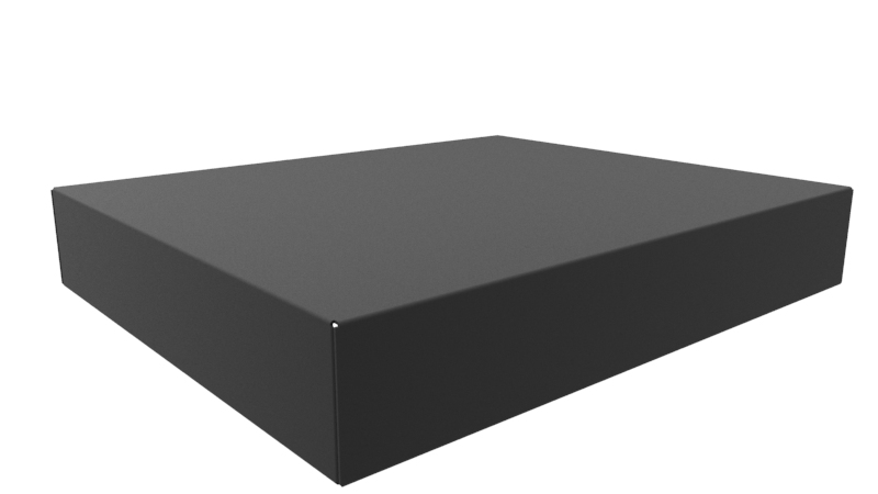 1441-29BK3 — chassis - steel; satin black finish