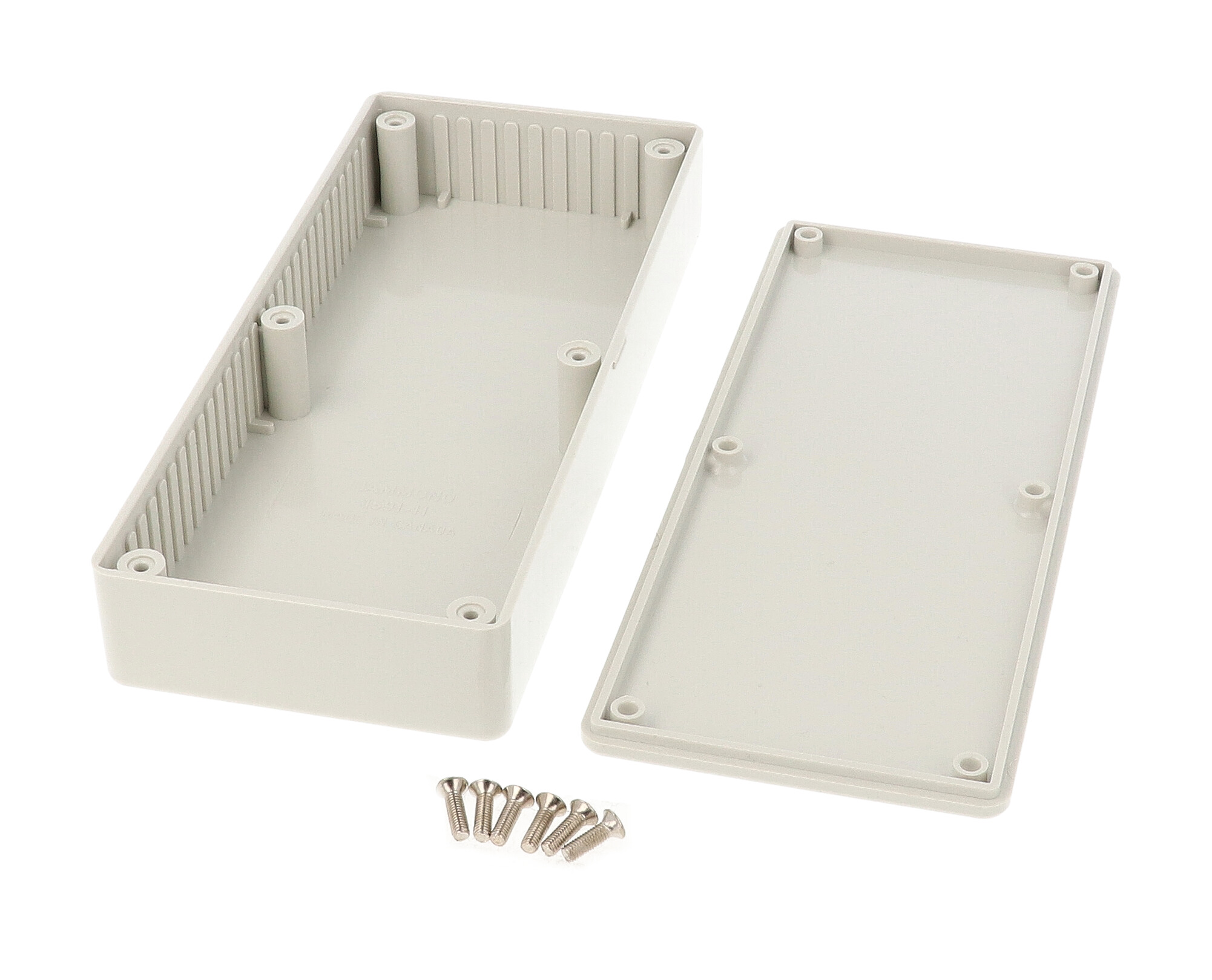 1591HSGY light gray general purpose ABS enclosure and lid