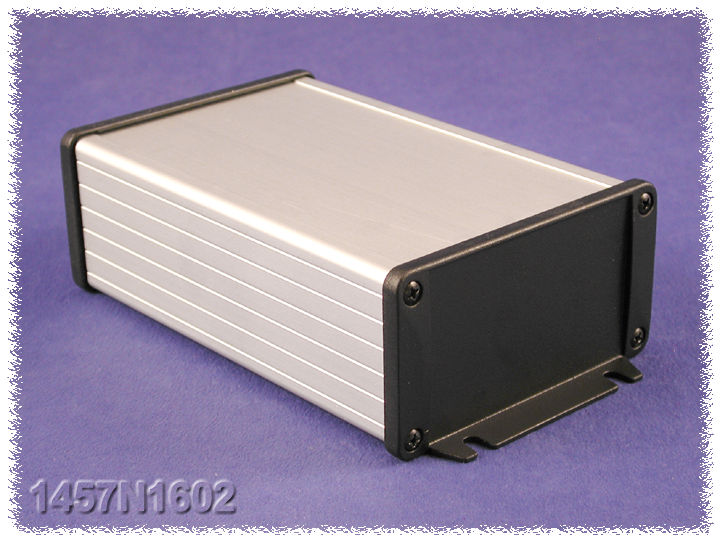 1457N1602 — watertight extruded aluminum enclosure 2.15x4.09x6.30