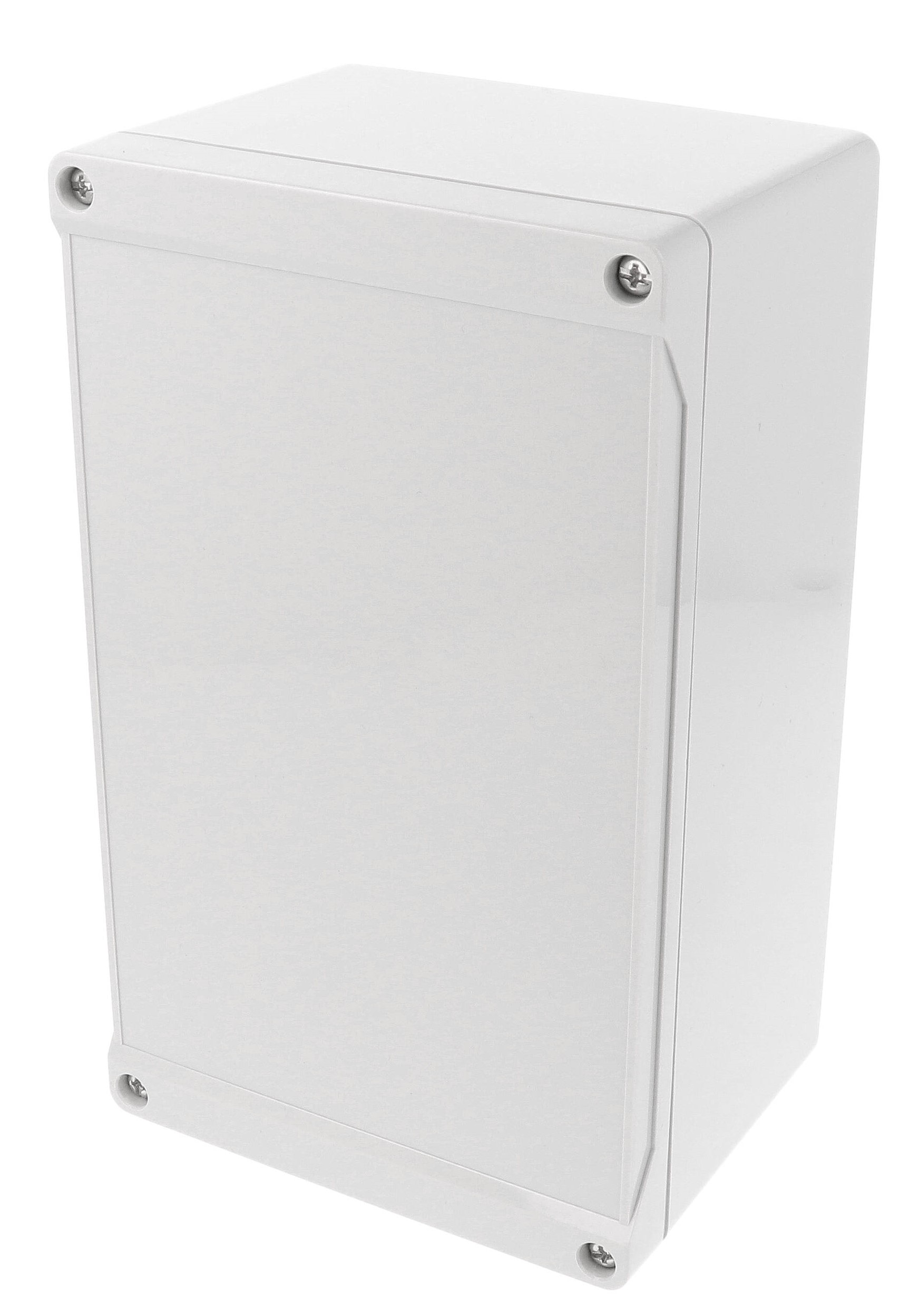 1555U2GY — RAL7035 grey watertight plastic enclosure