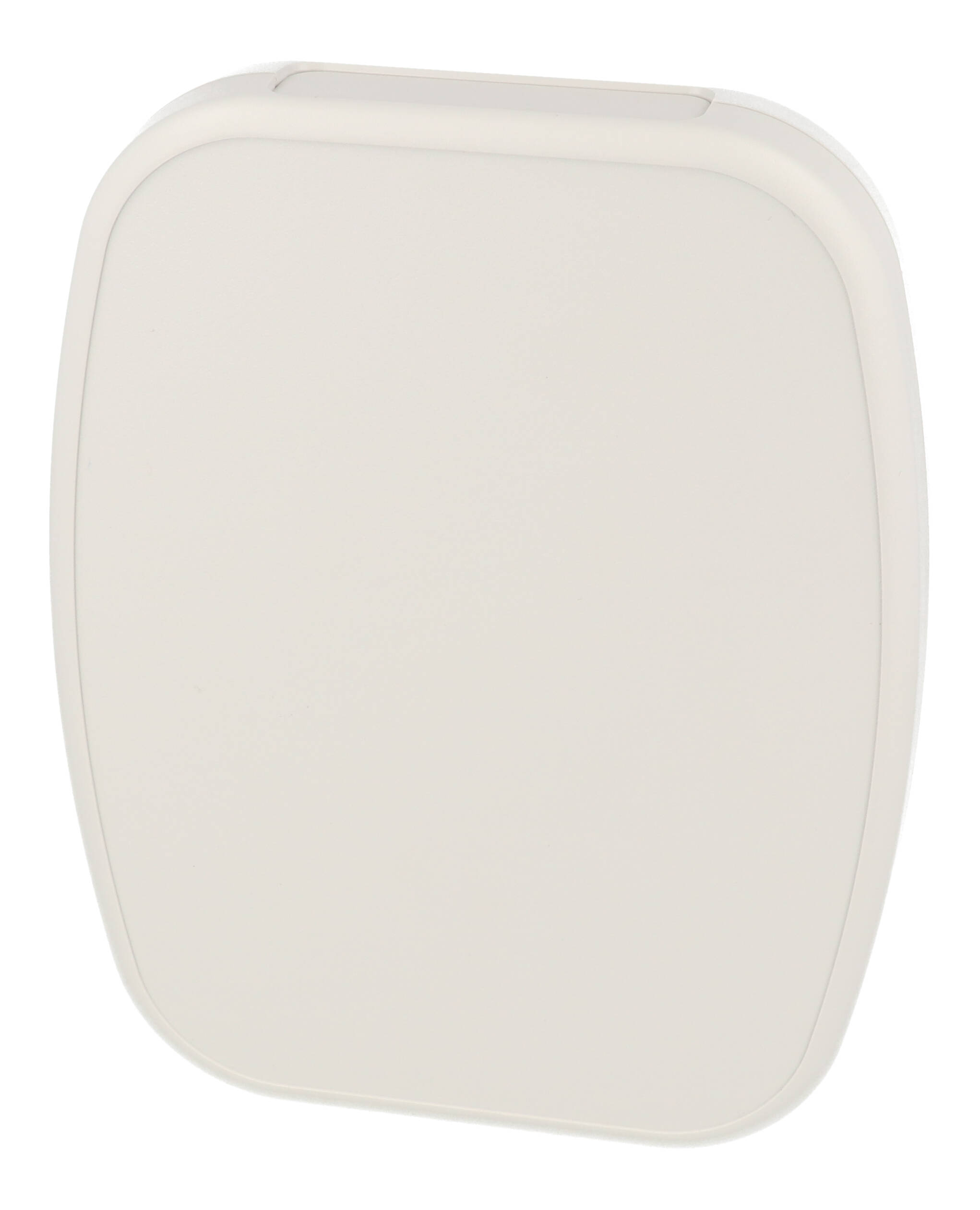 1599TABMGYBAT medium light gray ABS tablet enclosure with battery door and removable end panel