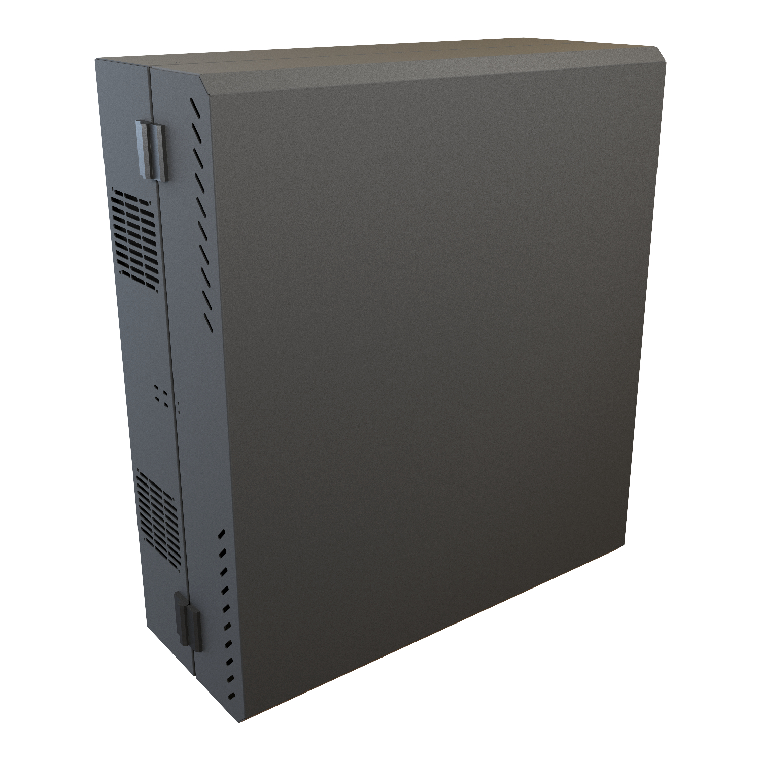 4U 31 in Low-Profile Wall-Mount Cabinet, 200 lb