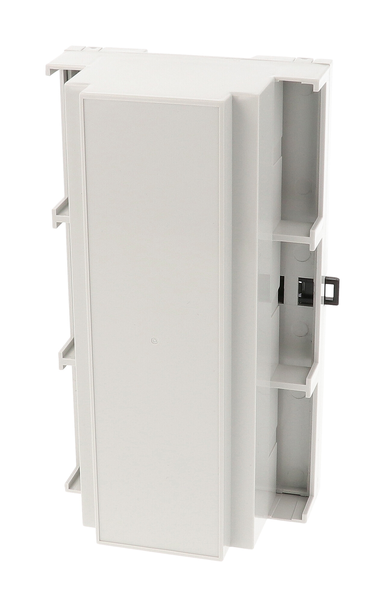 1597DIN9MDC53 — Italtronic DIN9, CLOSED TOP, CLOSED TERMINAL 2 SIDE, GREY