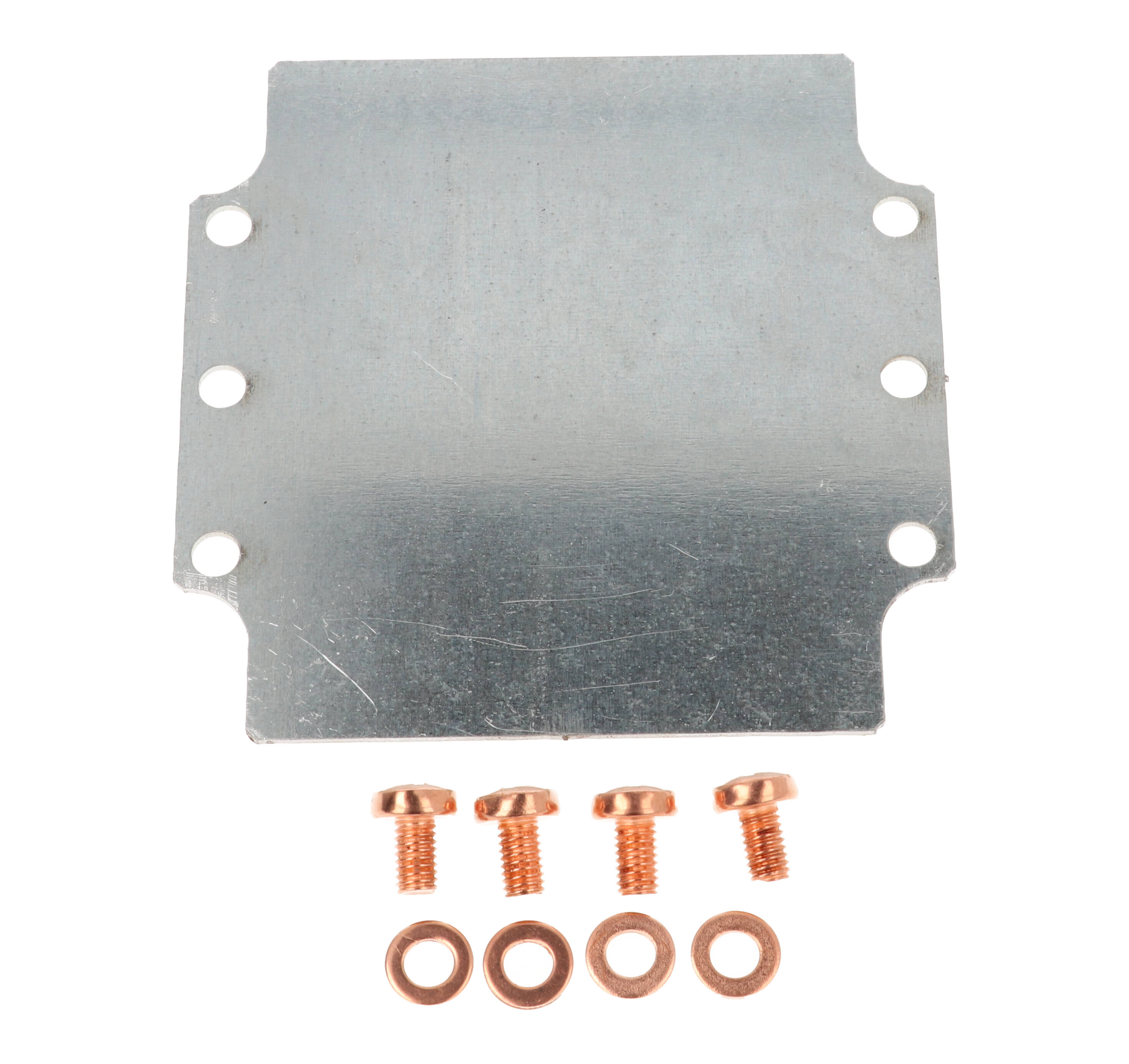 1590Z119PL galvanized steel inner mounting panel for 1590Z119 diecast aluminum enclosure