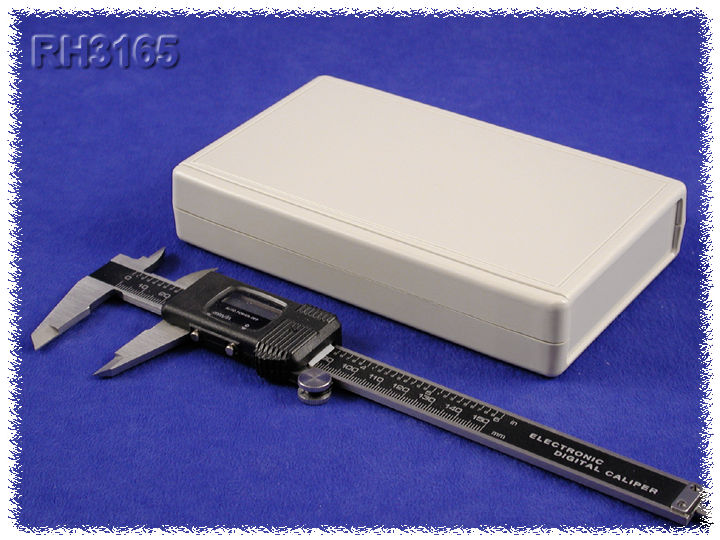 RH3165 light gray ABS hand-held enclosure
