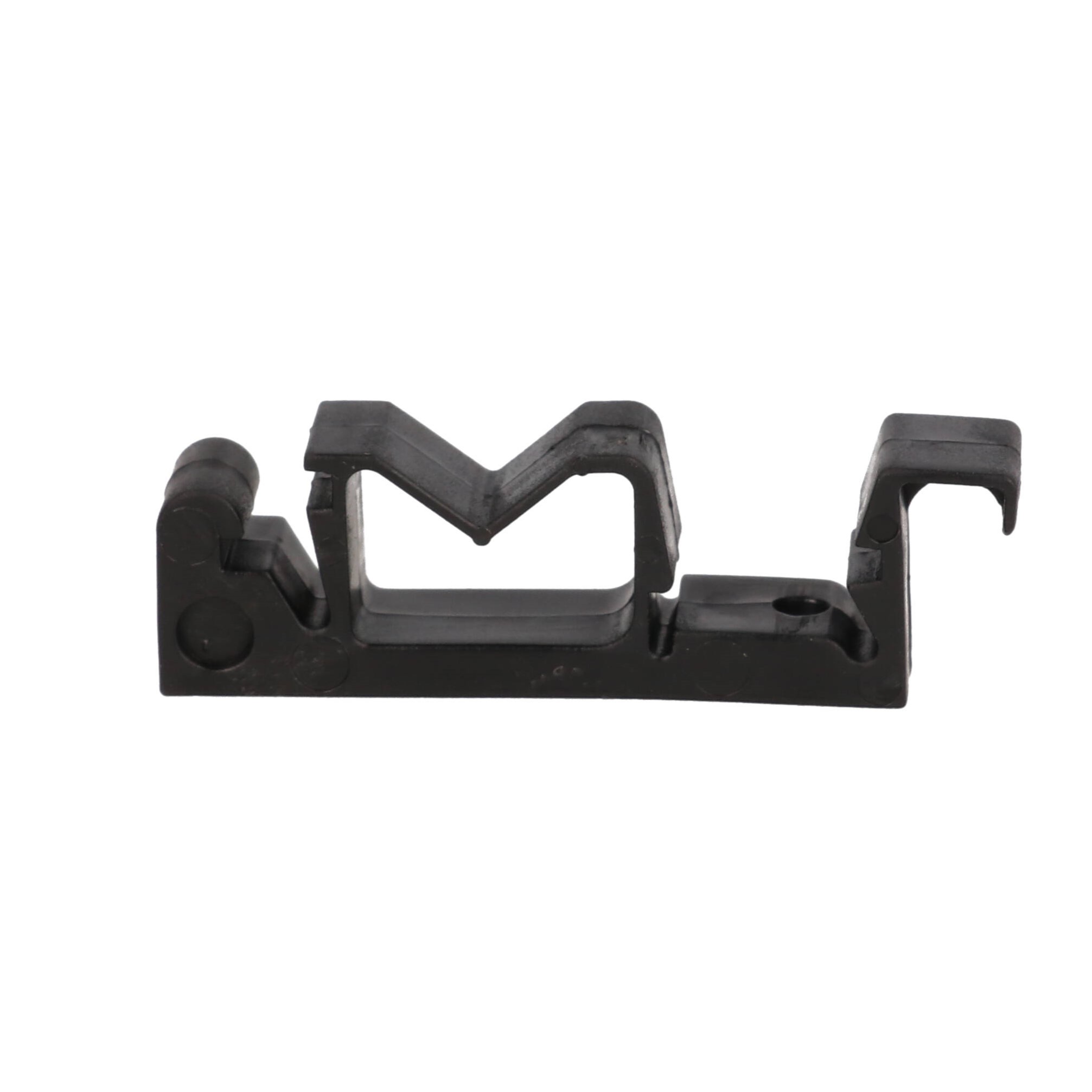 1427DINCLIP black nylon DIN rail clip pair for 35 mm DIN rail