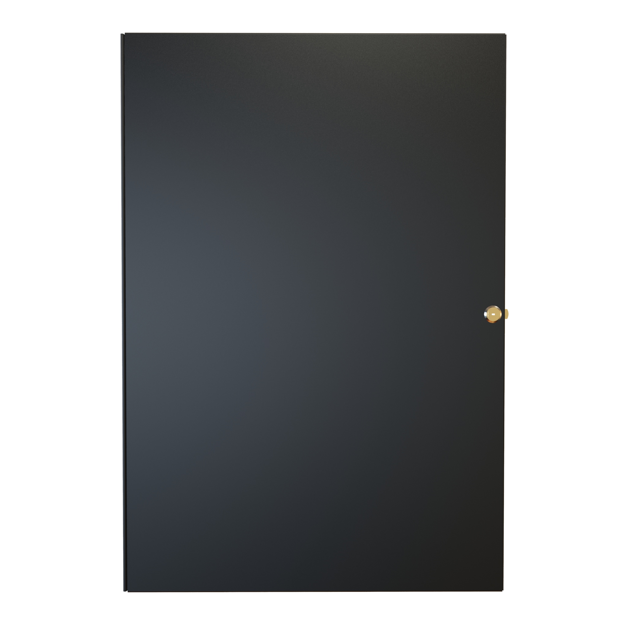 RCHD1928BK1 — 16U Solid Door For Rchs