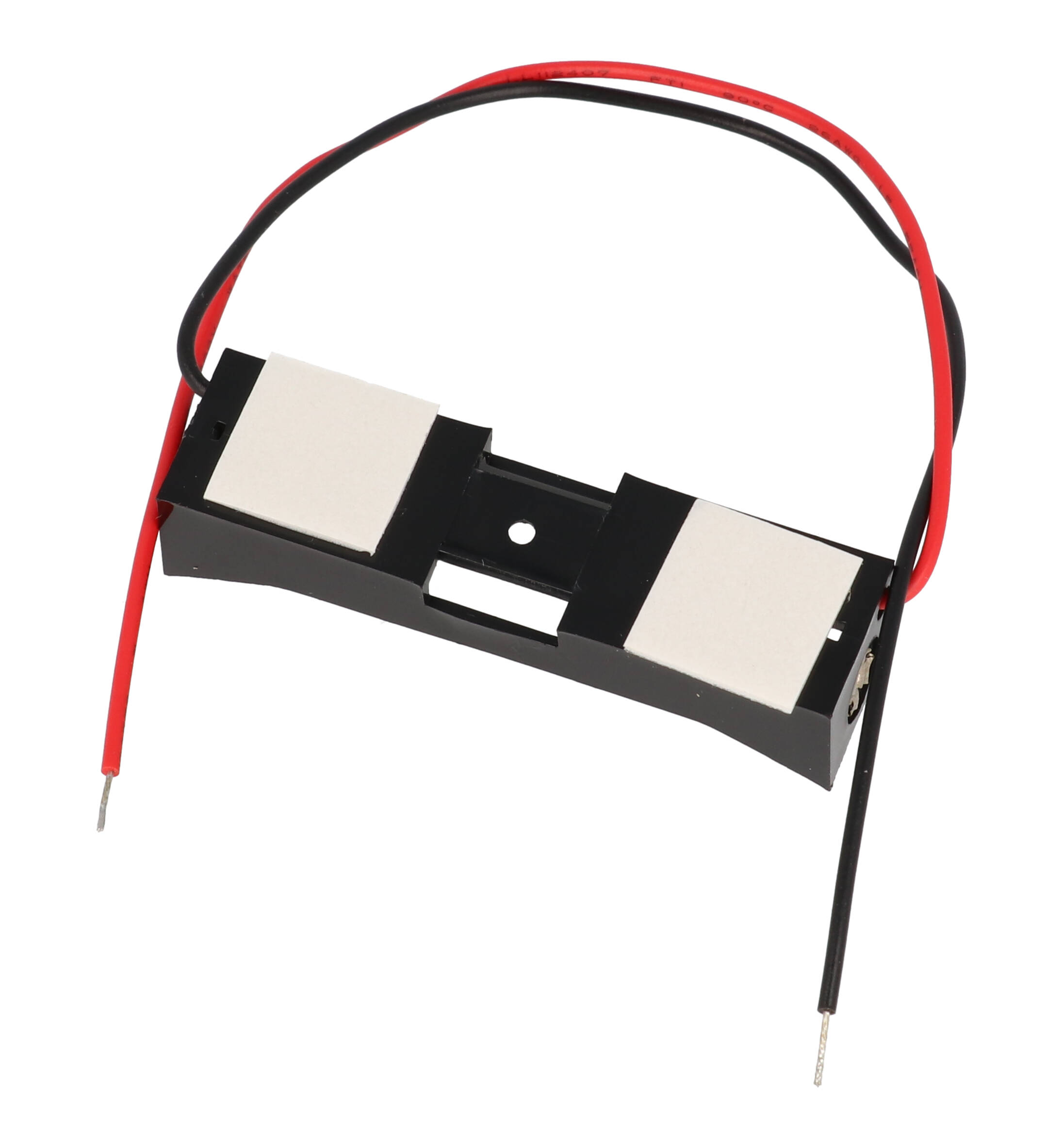 BH1AAAW black single AAA battery holder with + and - wire leads